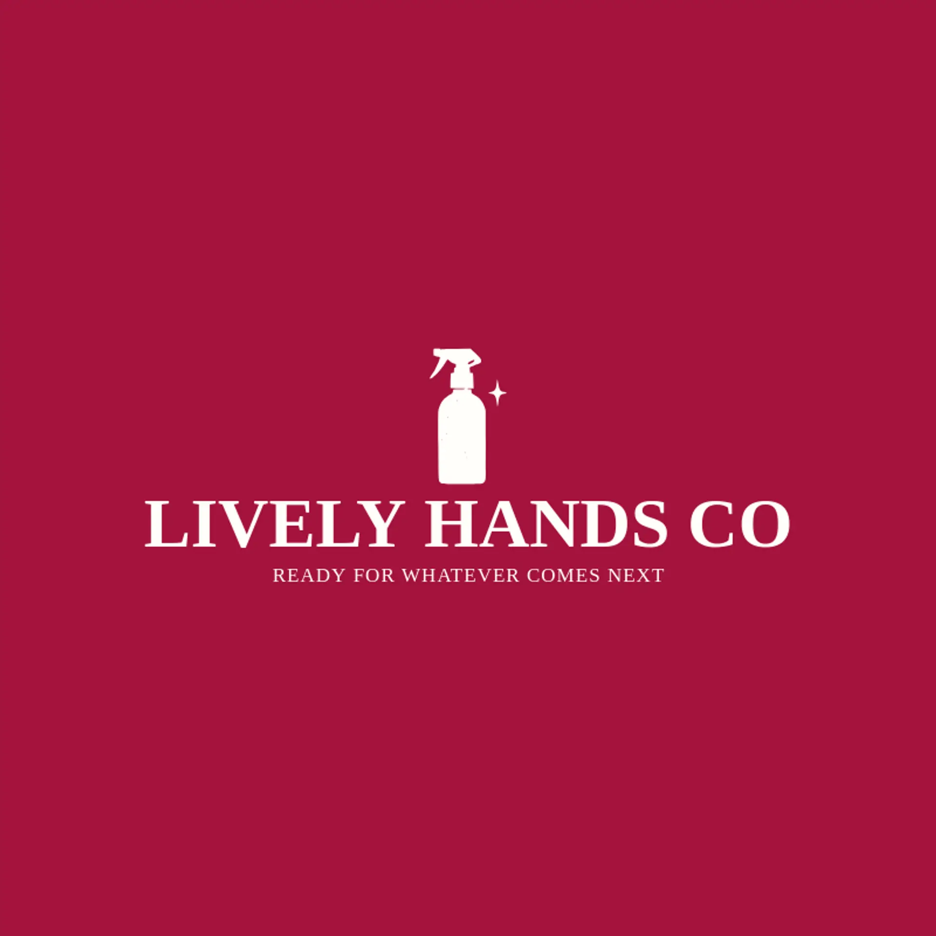 Lively Hands Co logo for hand sanitizer