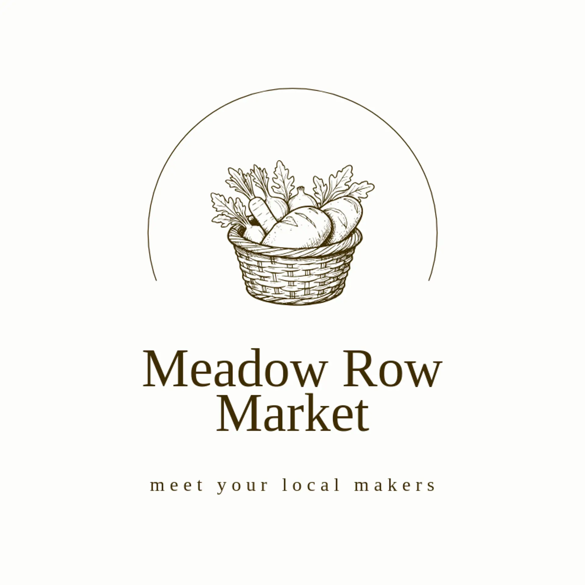 Meadow Row Market logo for market