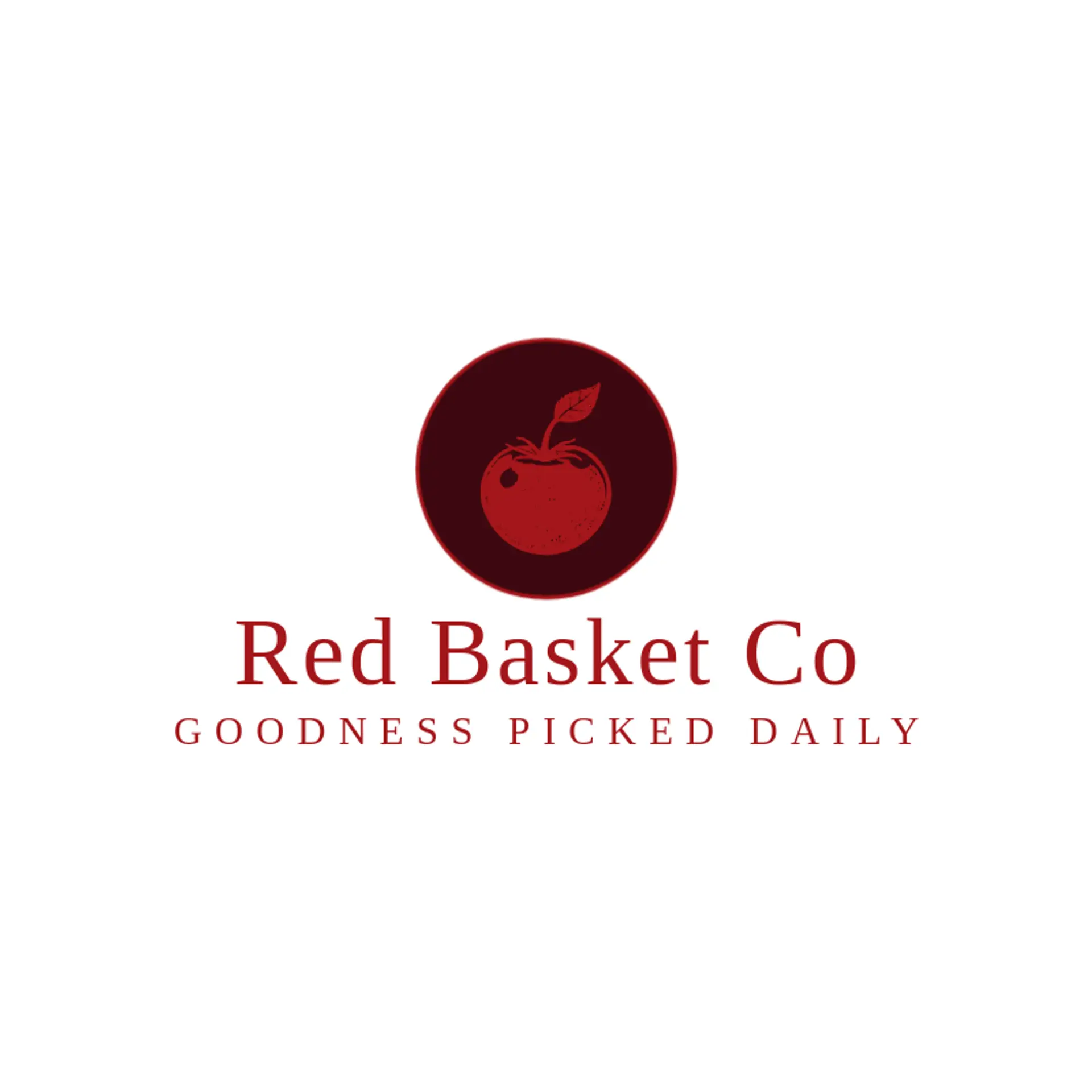 Red Basket Co logo for tomato