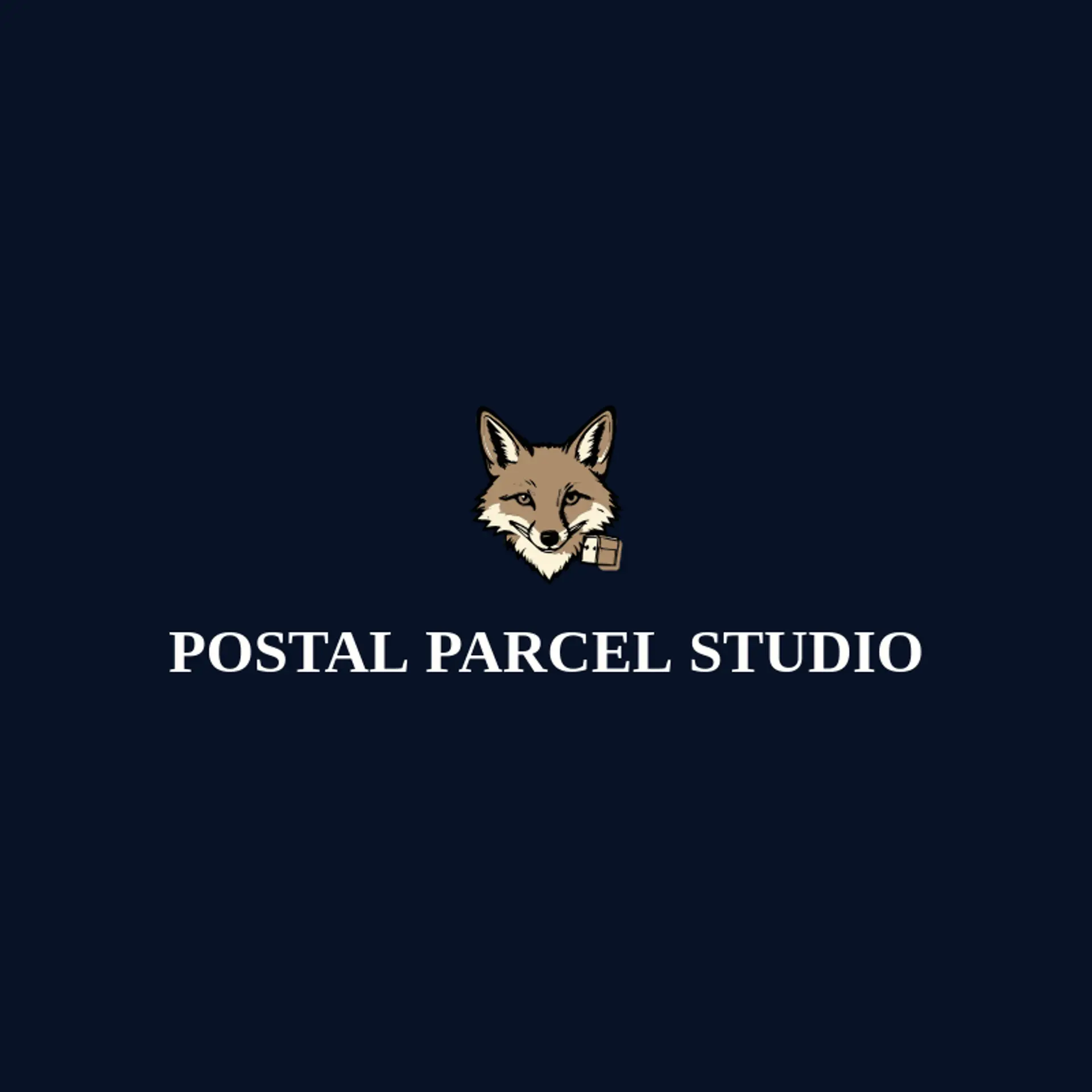 Postal Parcel Studio logo for postal