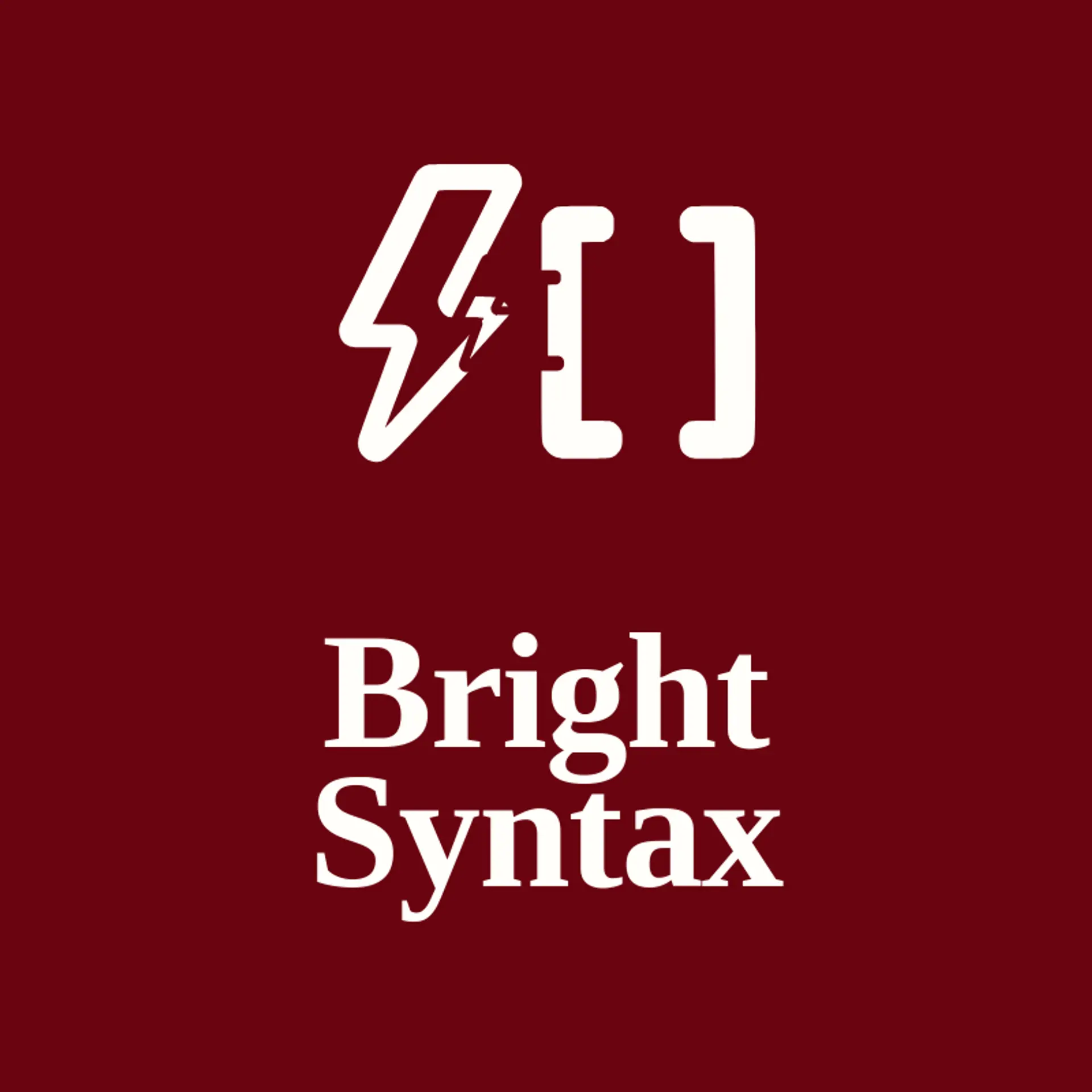 Bright Syntax logo for software