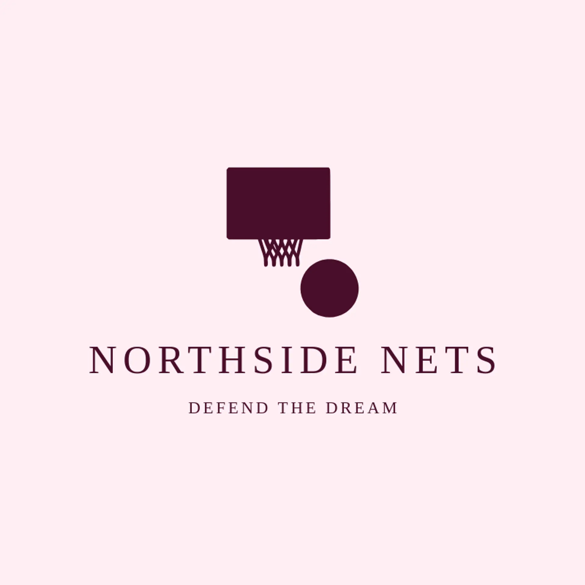Northside Nets logo for basketball team