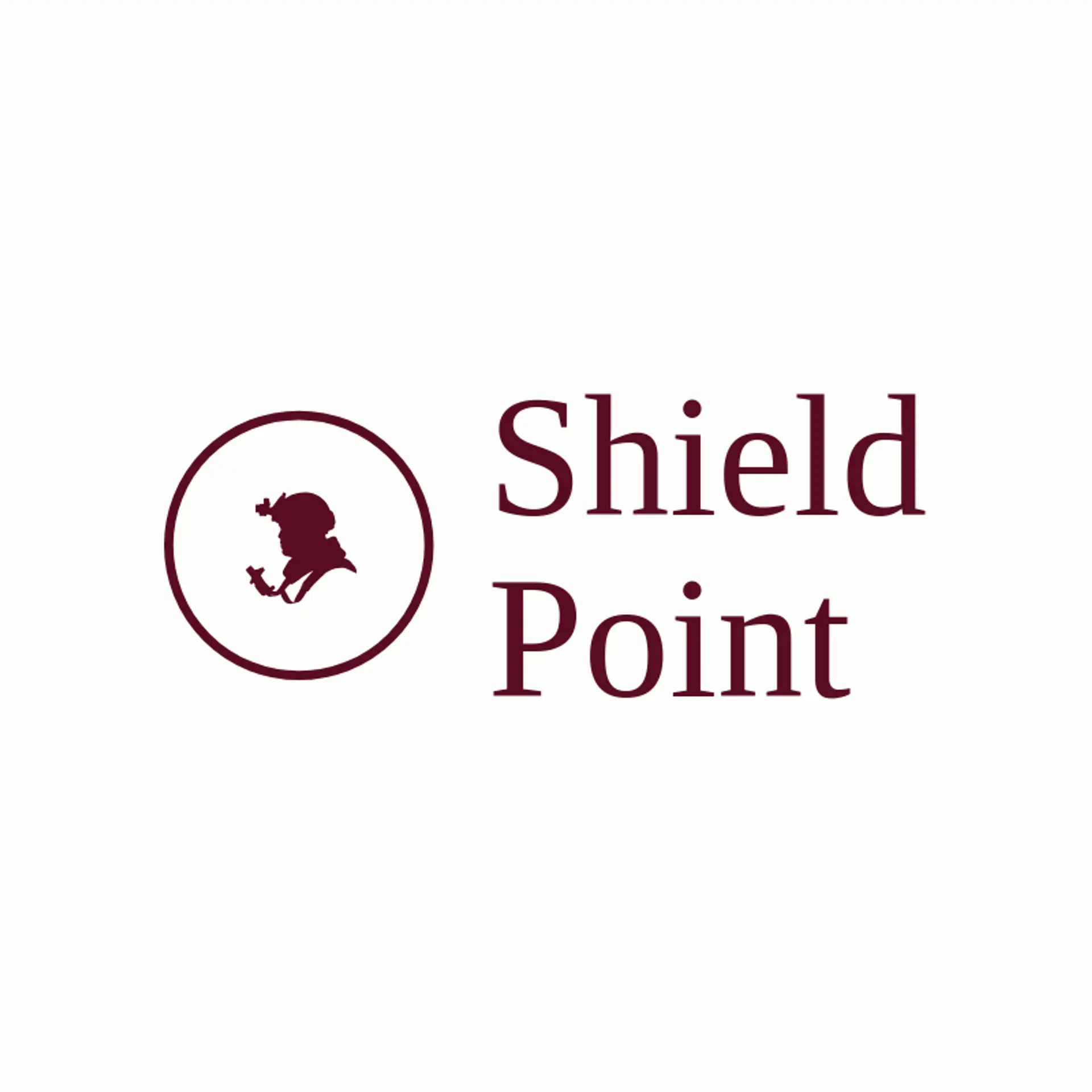 Shield Point logo for special forces