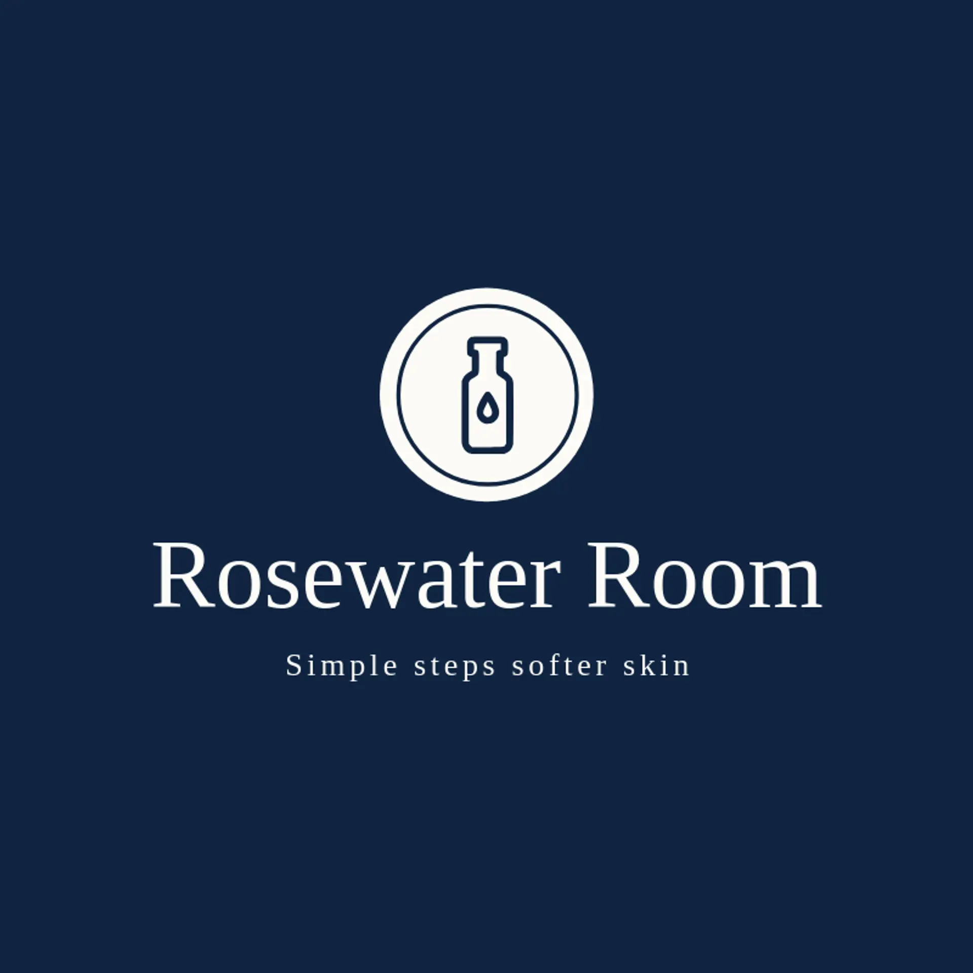 Rosewater Room logo for skincare