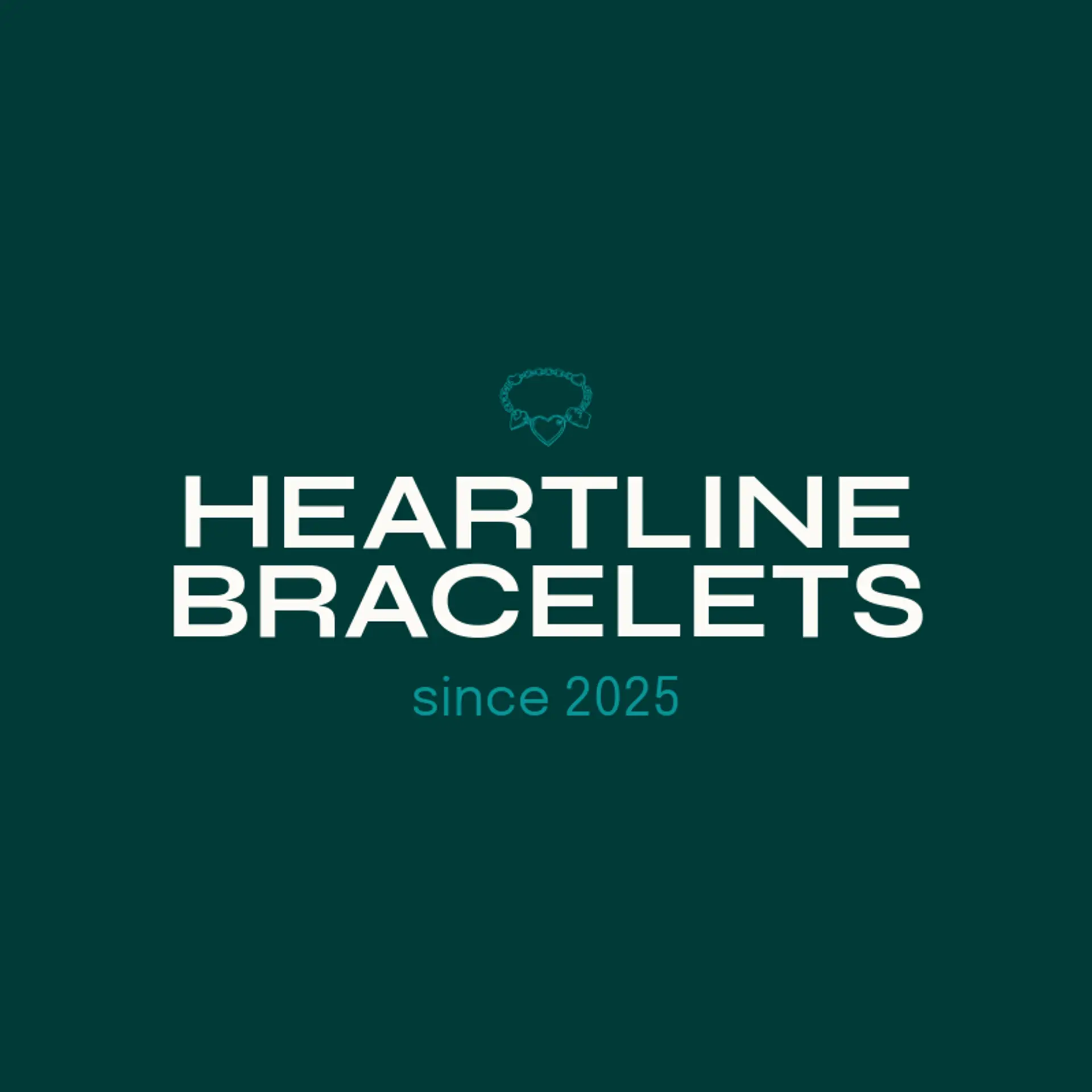 Heartline Bracelets logo for bracelet