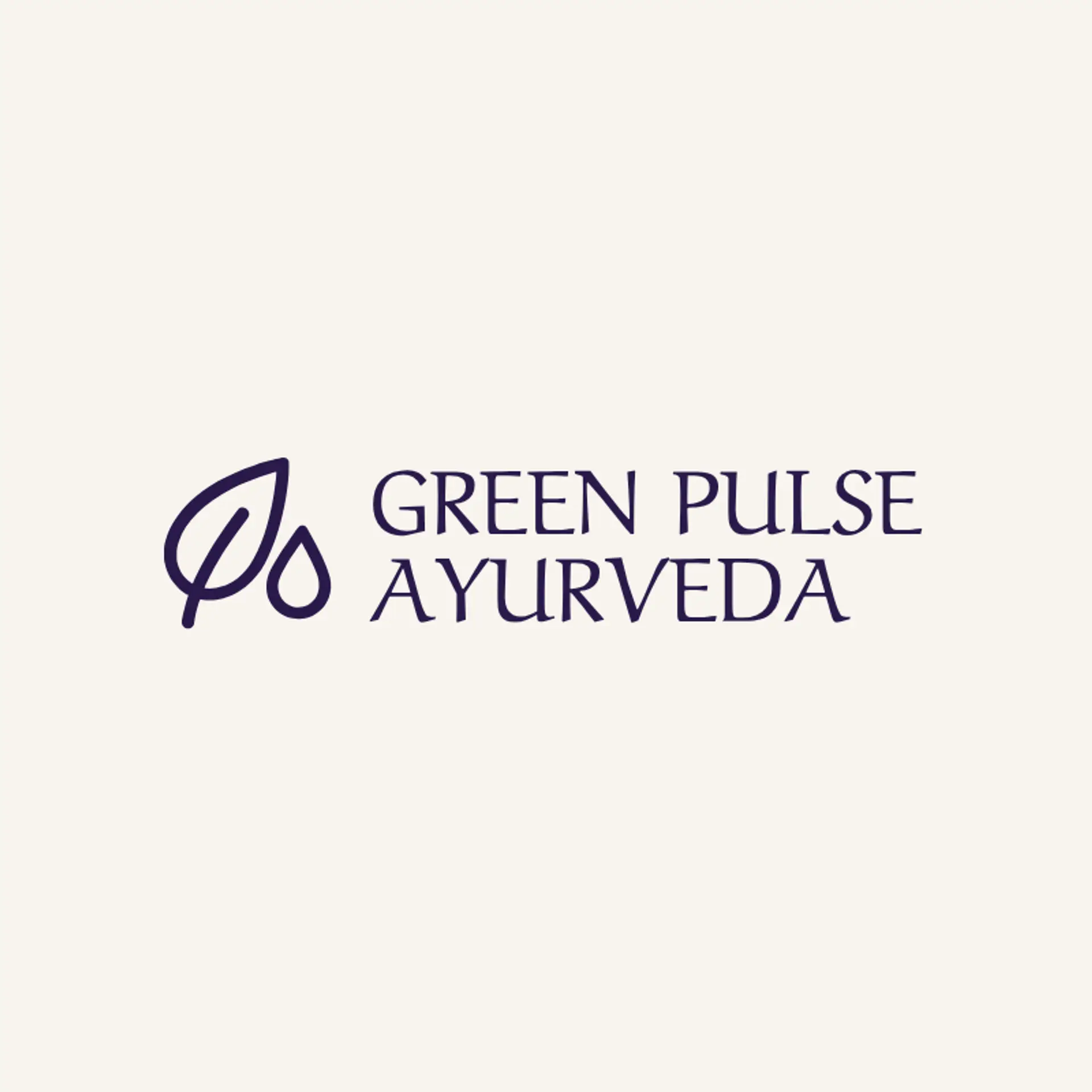 Green Pulse Ayurveda logo for ayurvedic