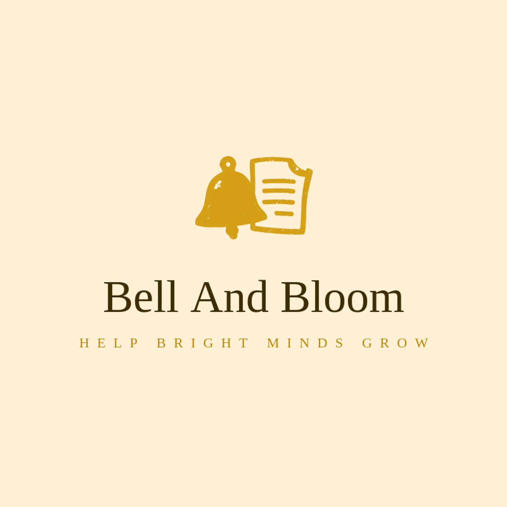 Bell and Bloom logo for teacher
