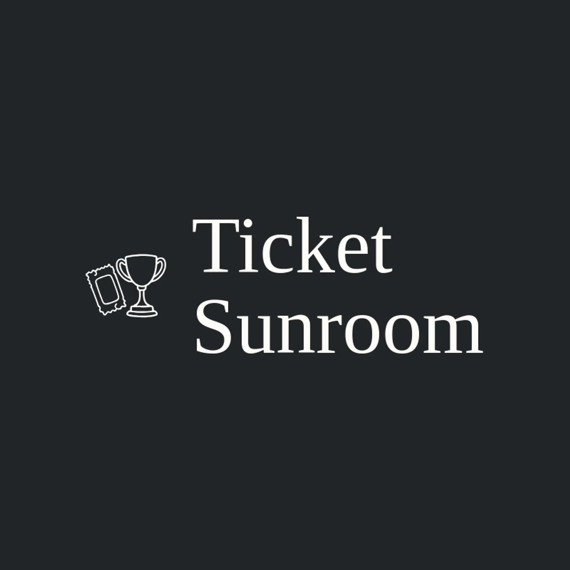 Ticket Sunroom logo for ticket