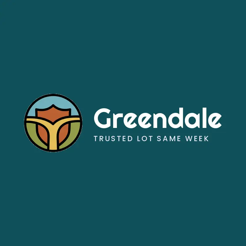 Retro badge logo showing a crossroads and a new path