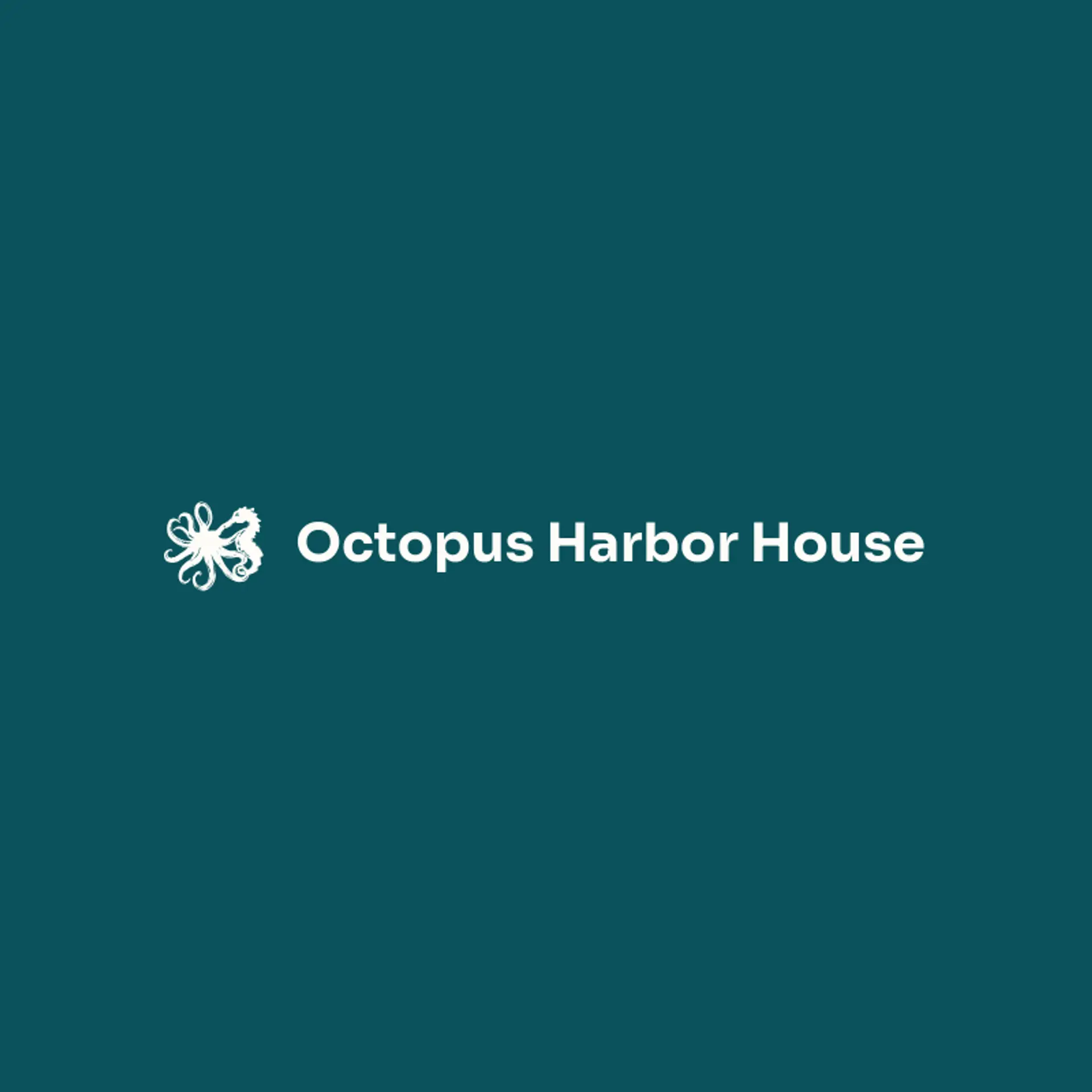 Octopus Harbor House logo for octopus