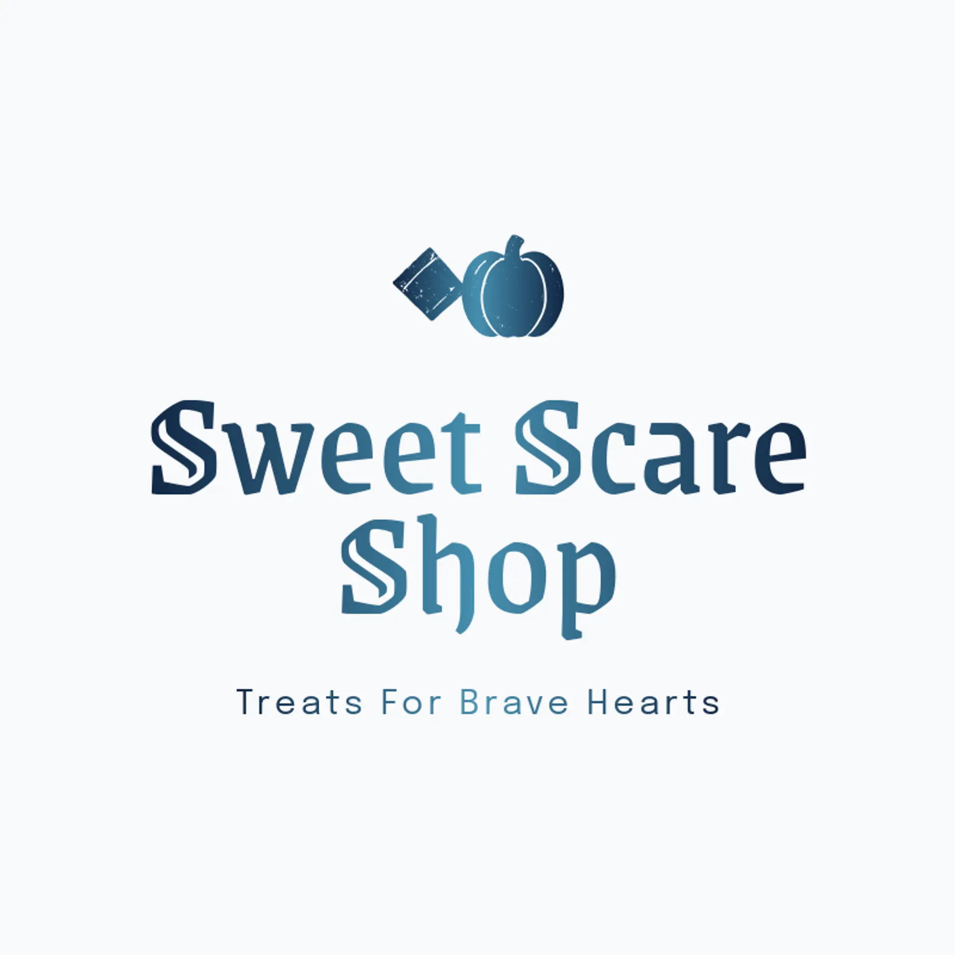 Sweet Scare Shop logo for halloween