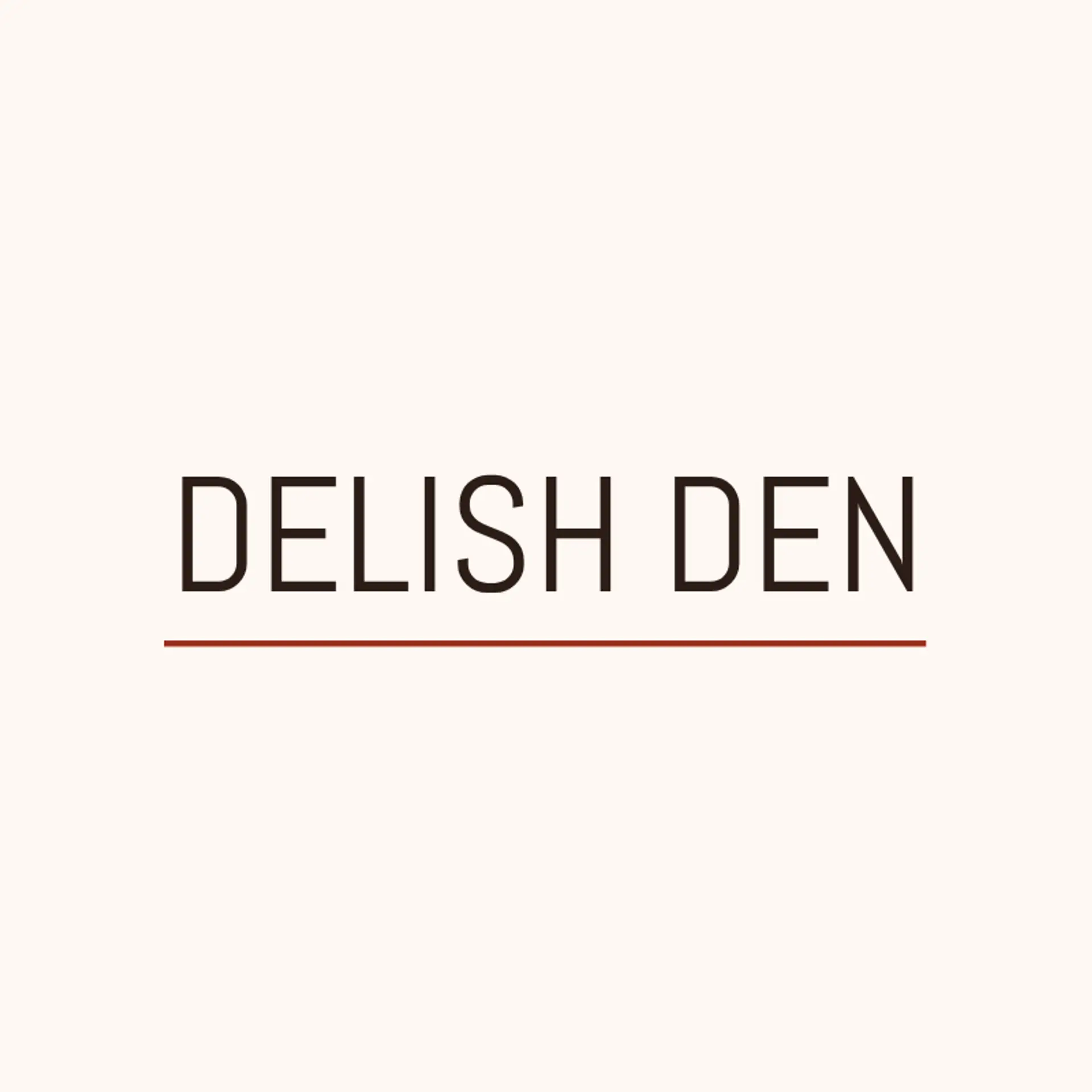 Delish Den logo for cool restaurant