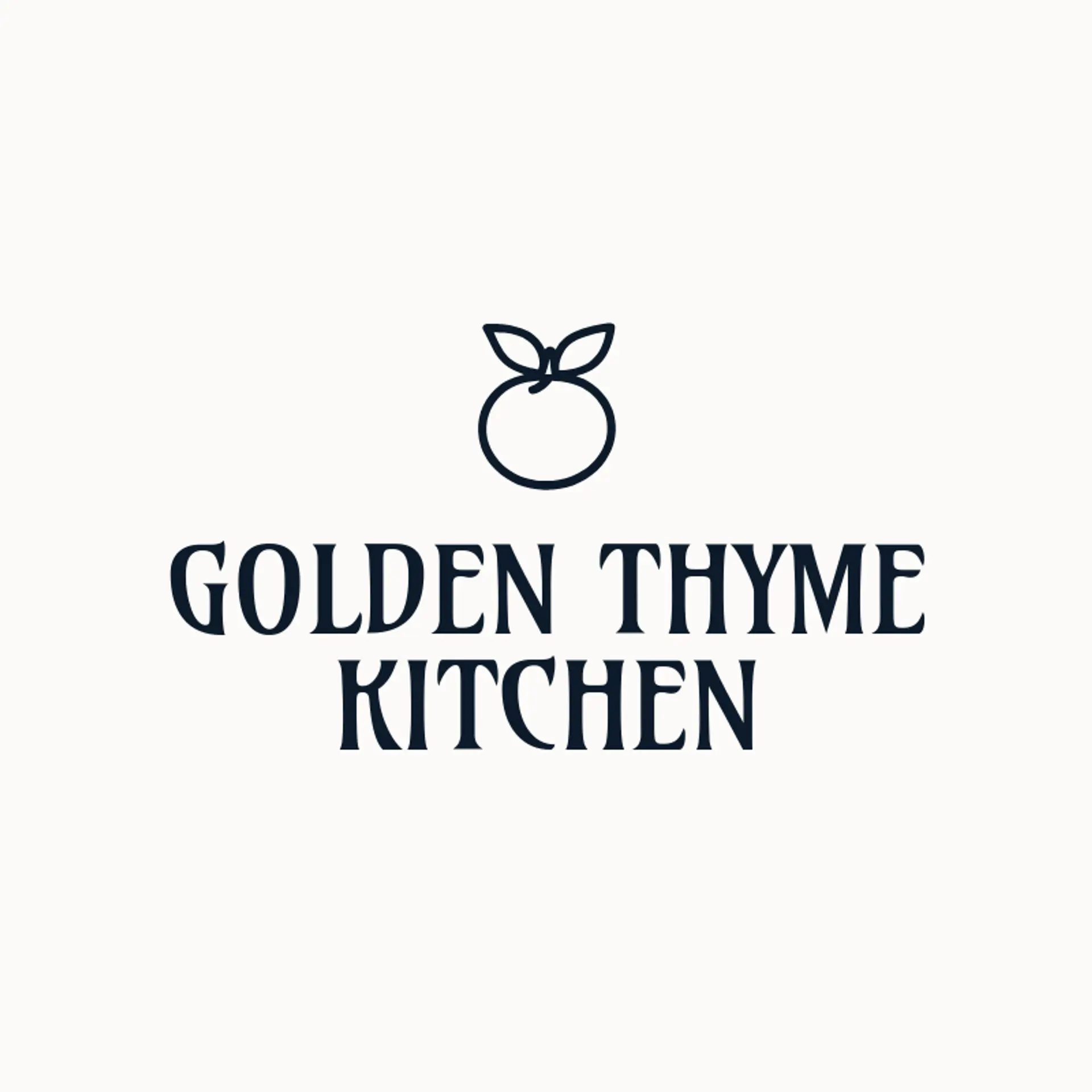 Golden Thyme Kitchen logo for kitchen