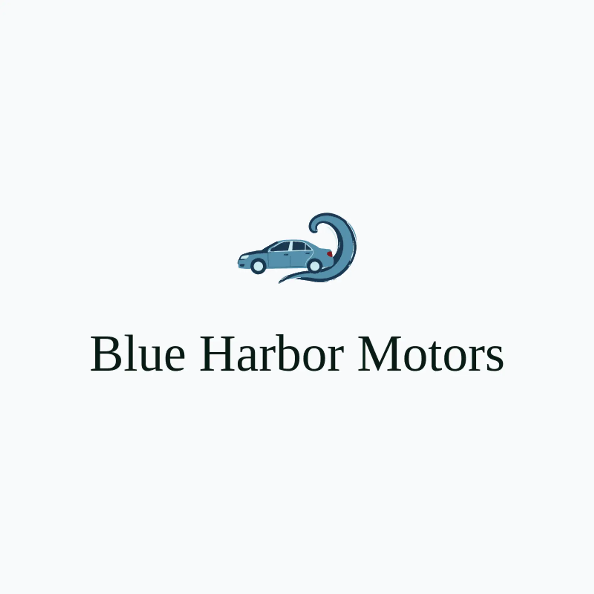 Blue Harbor Motors logo for sedan