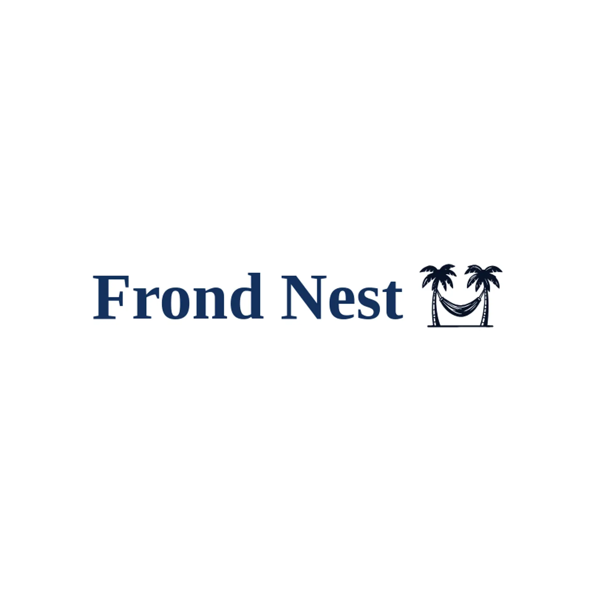 Frond Nest logo for palm tree