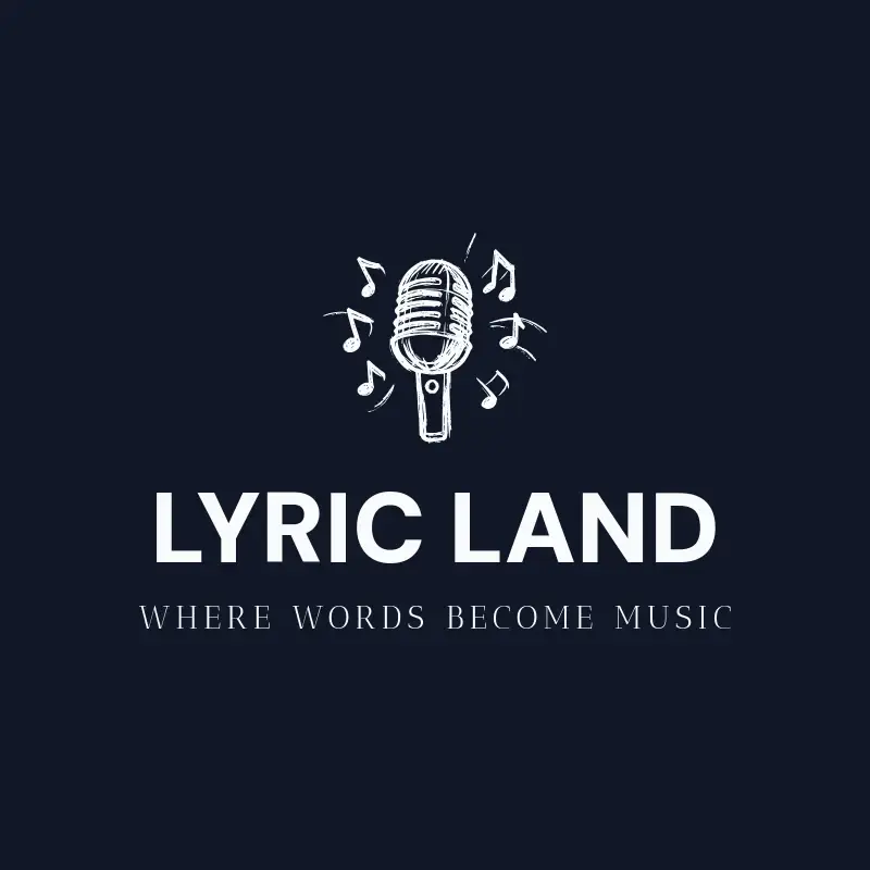 The rap name Lyric Land as a branded logo with a single color icon