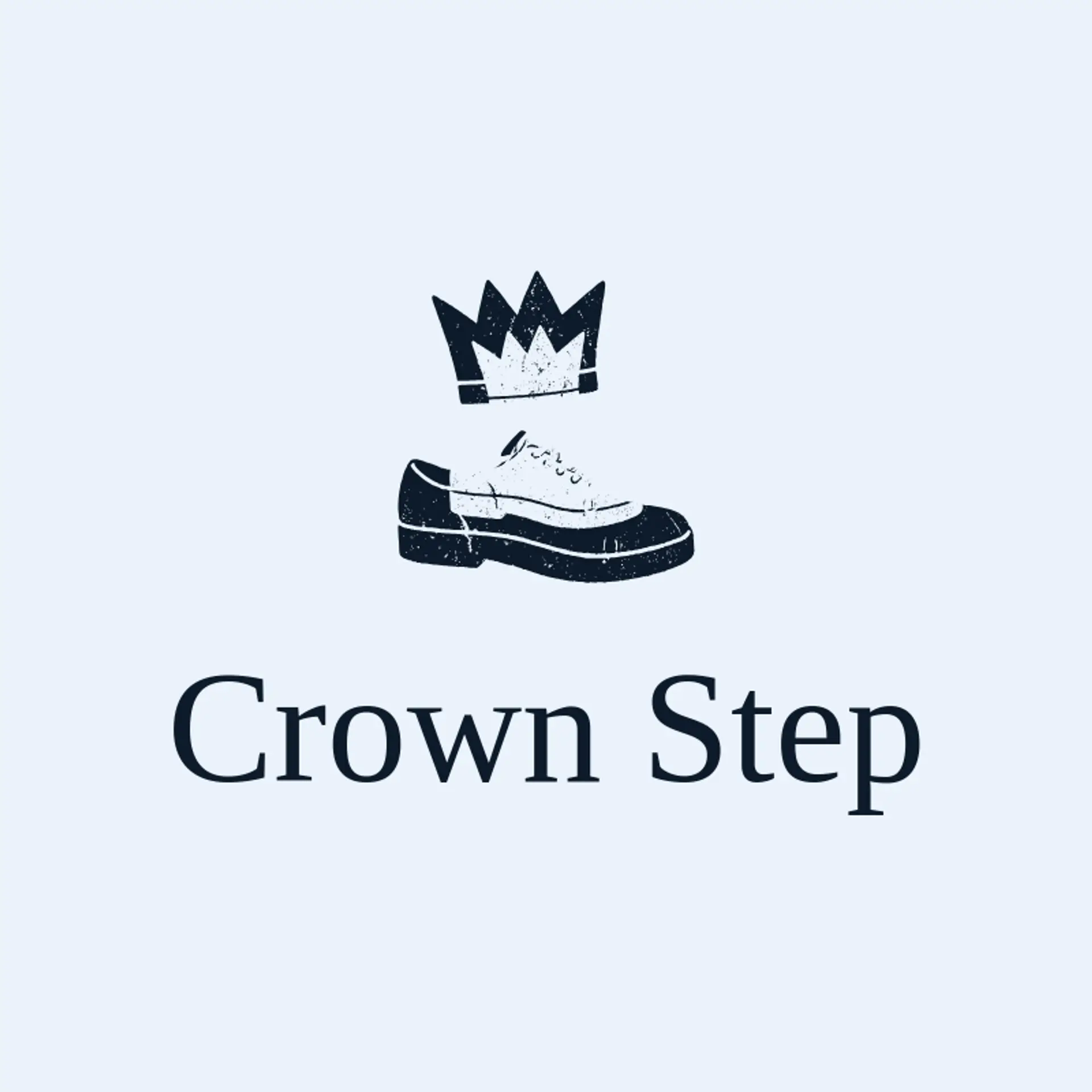 Crown Step logo for shoe