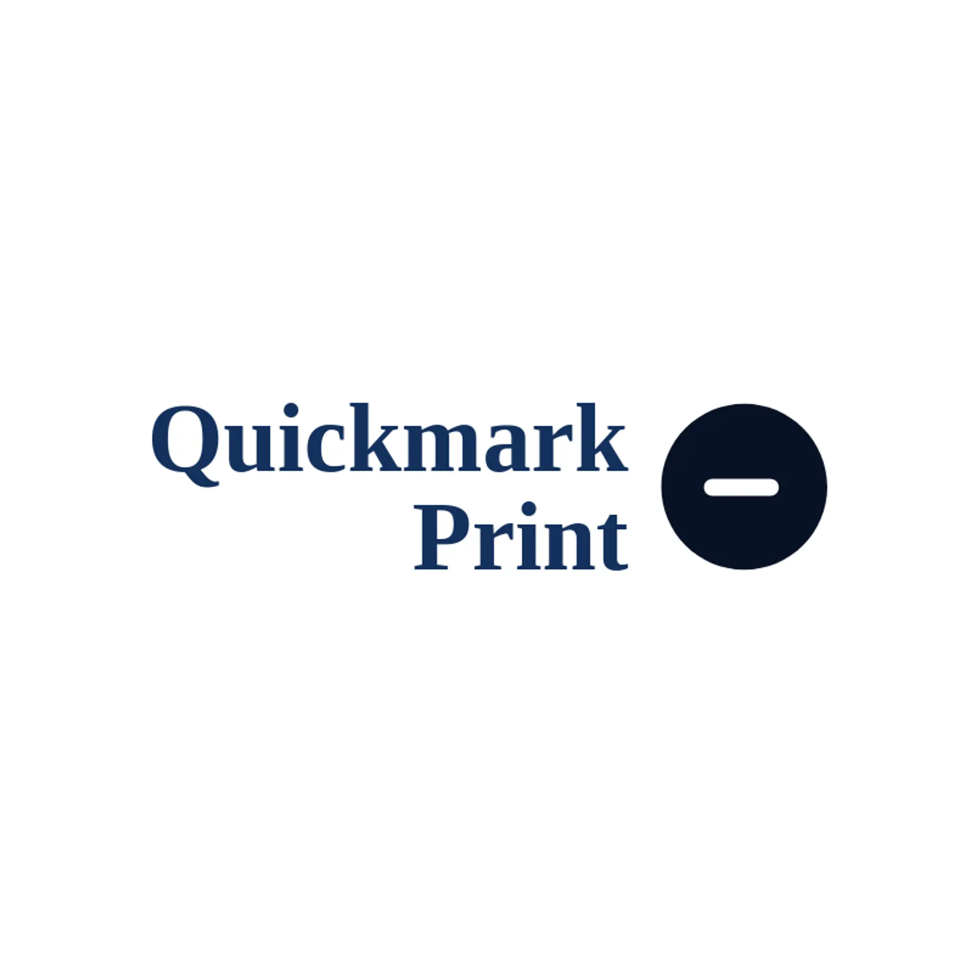 Quickmark Print logo for dash
