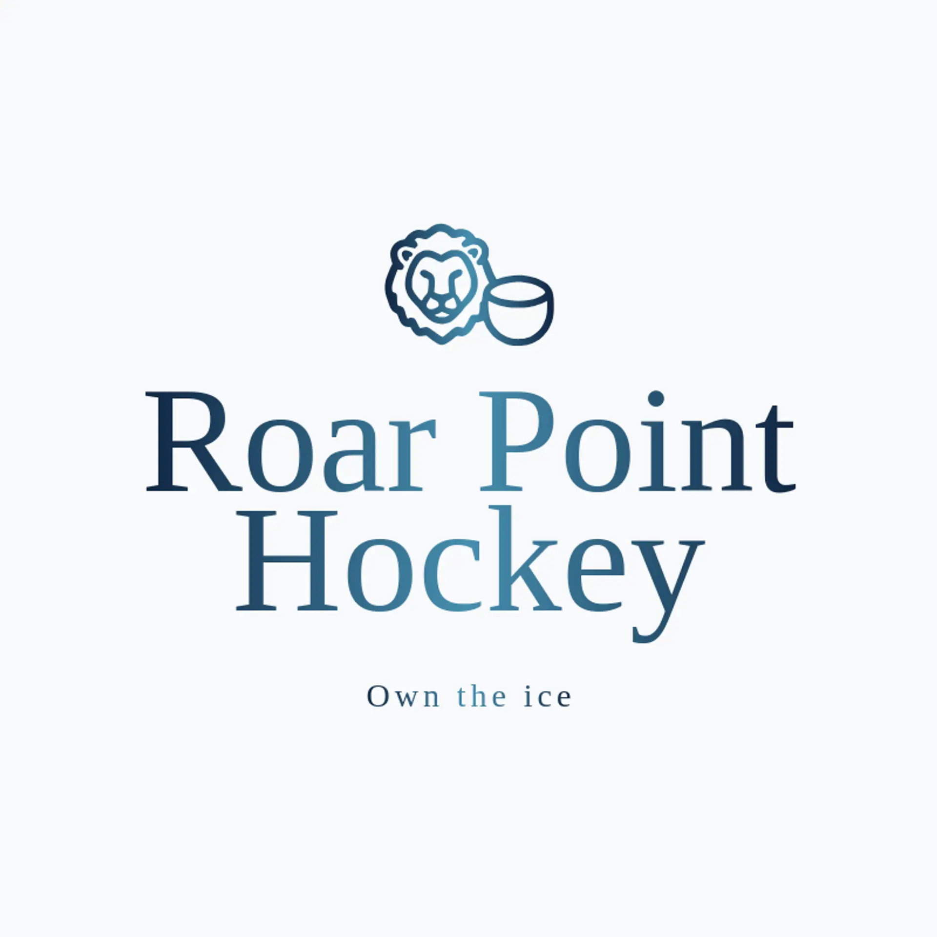 Roar Point Hockey logo for lion head