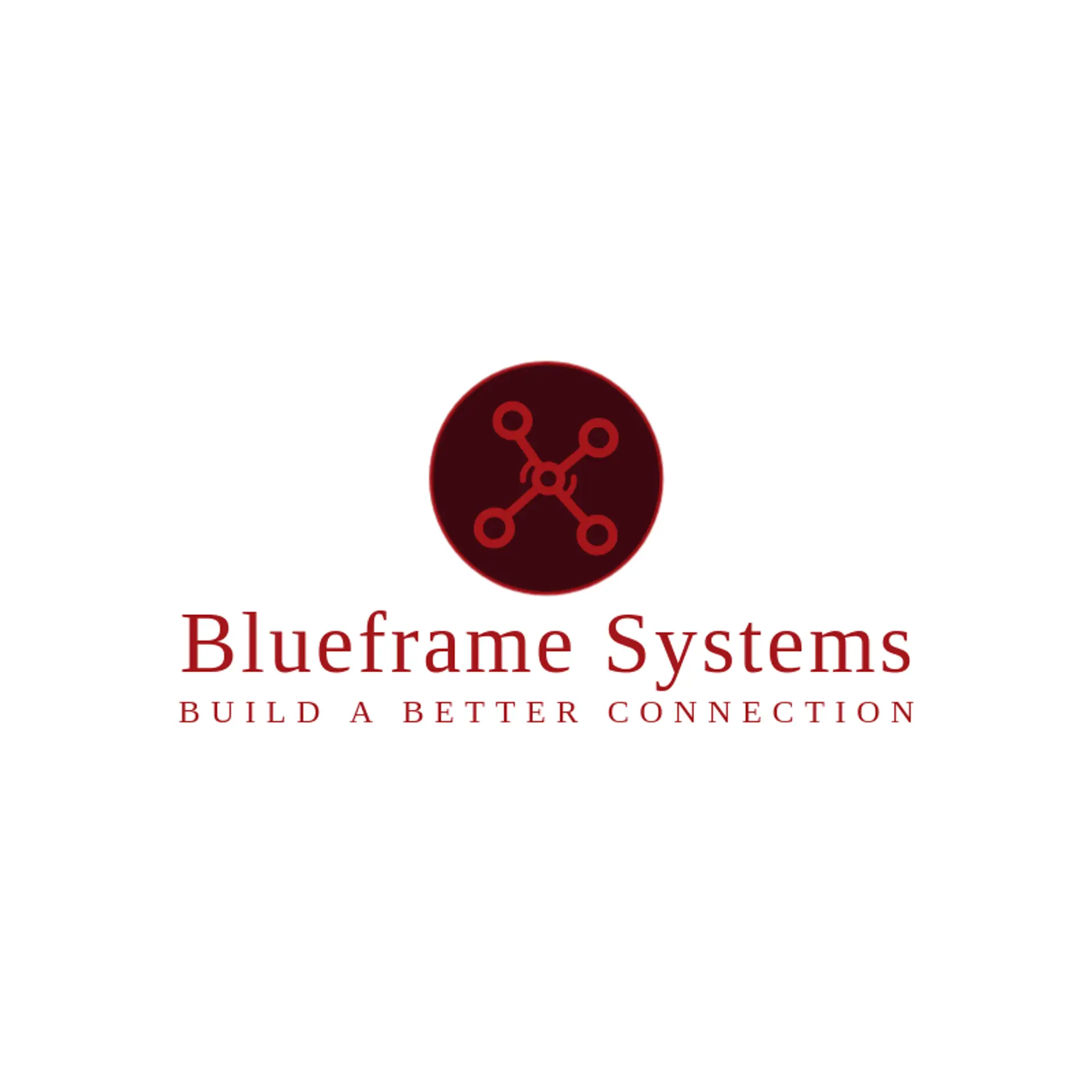 Blueframe Systems logo for information technology
