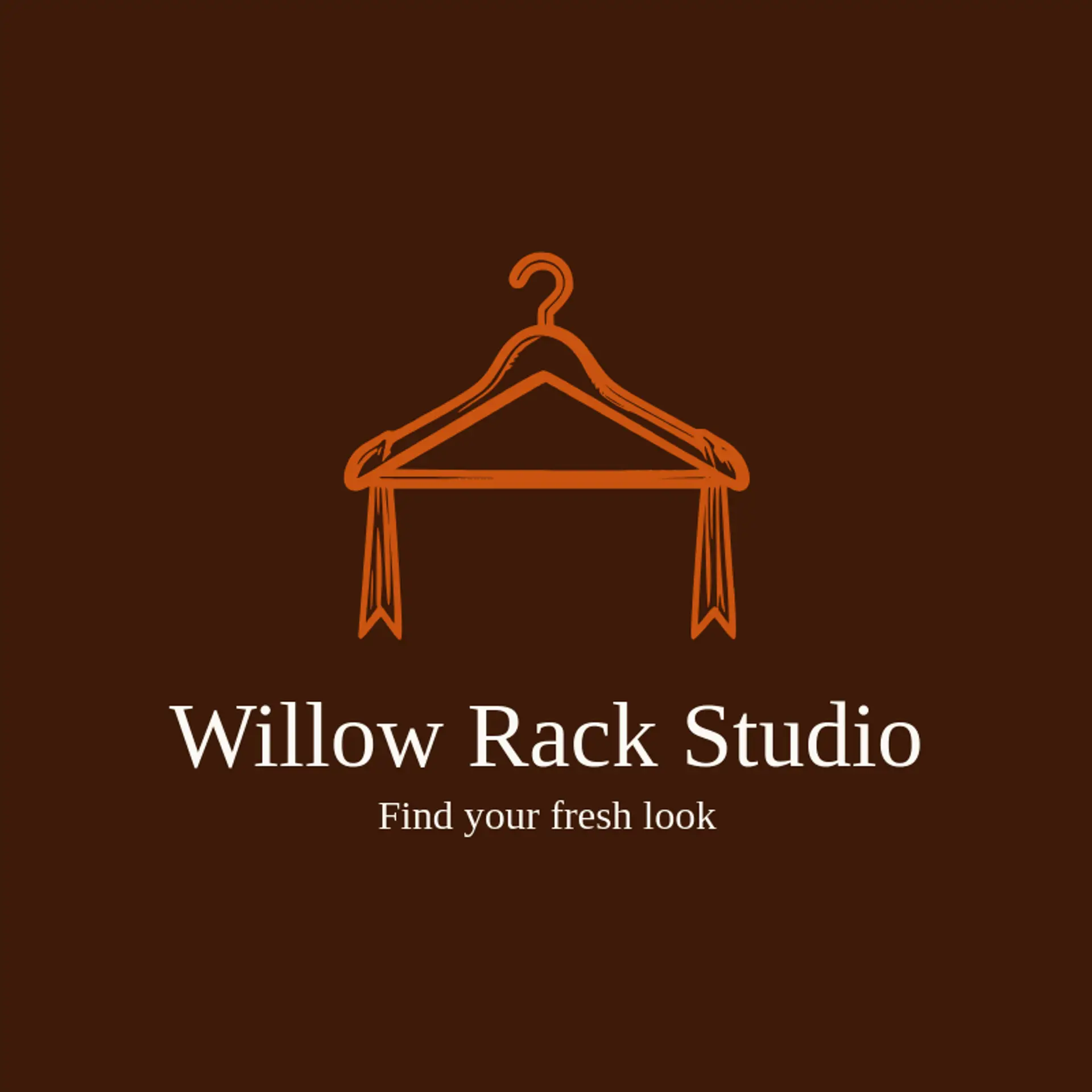 Willow Rack Studio logo for hanger