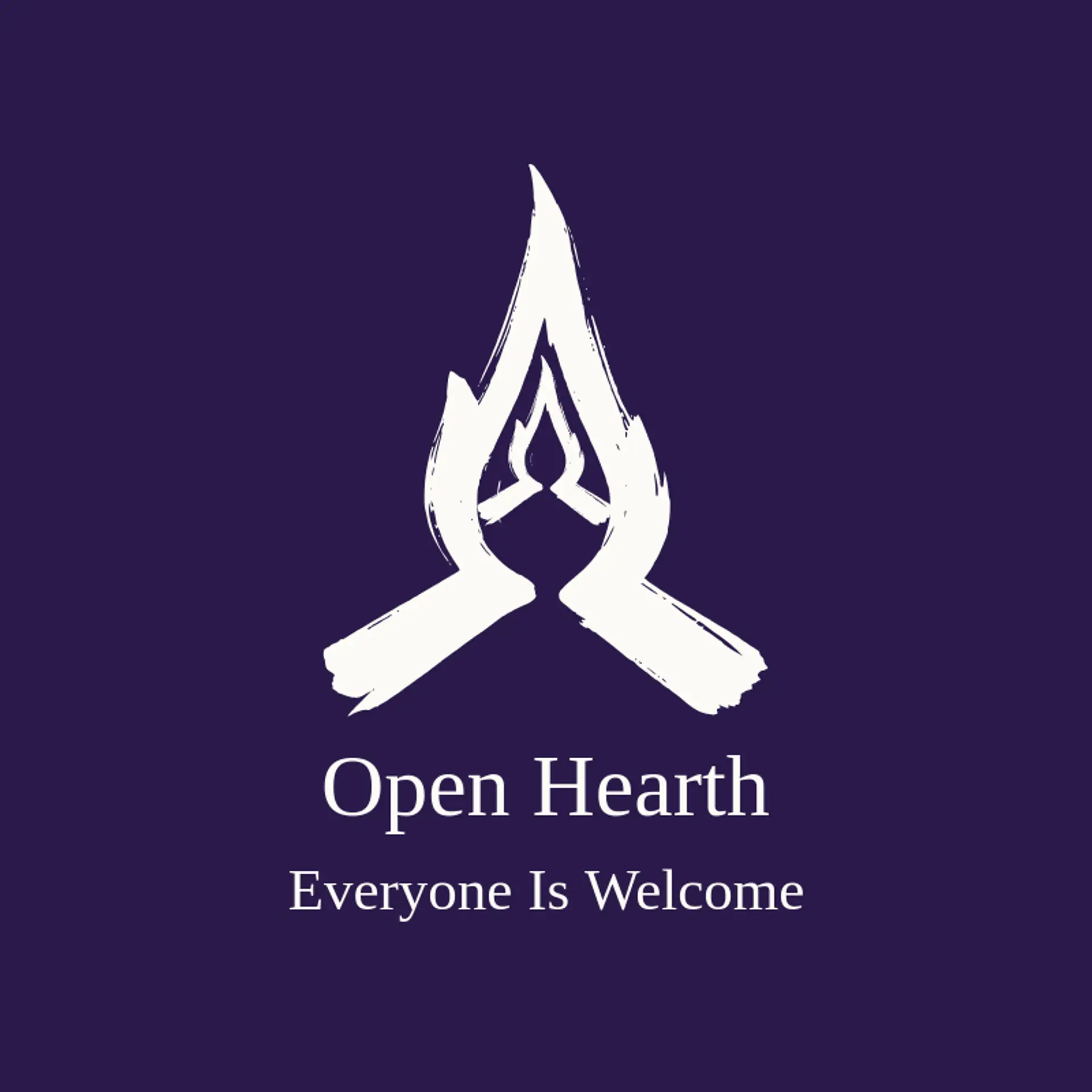 Open Hearth logo for flame