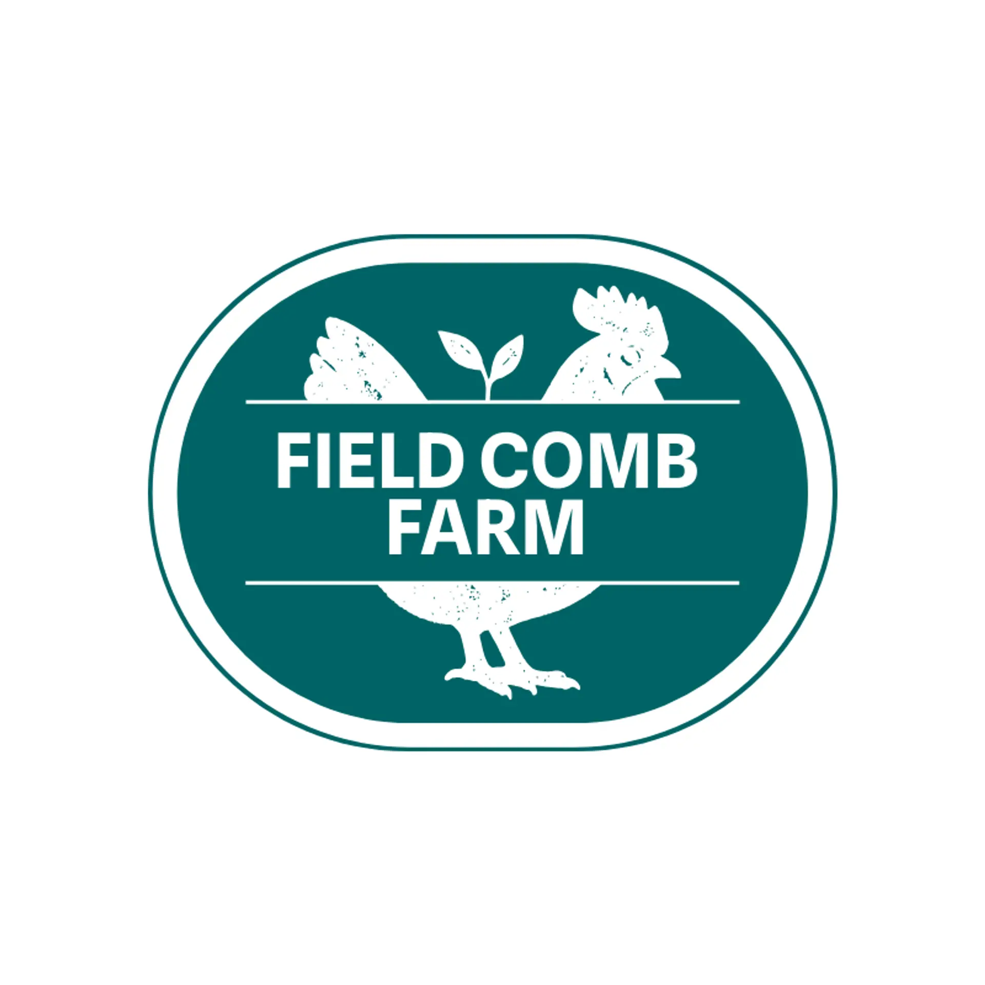 Field Comb Farm logo for chicken