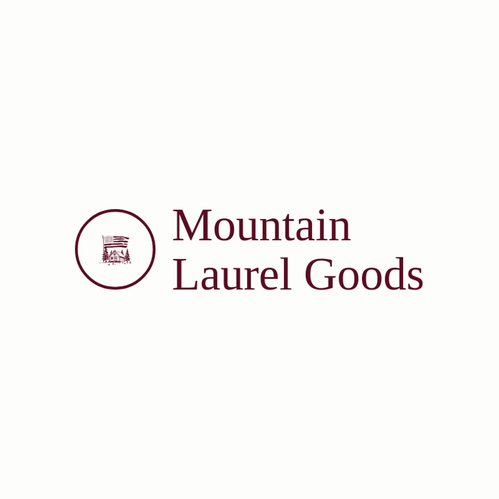 Mountain Laurel Goods logo for national park