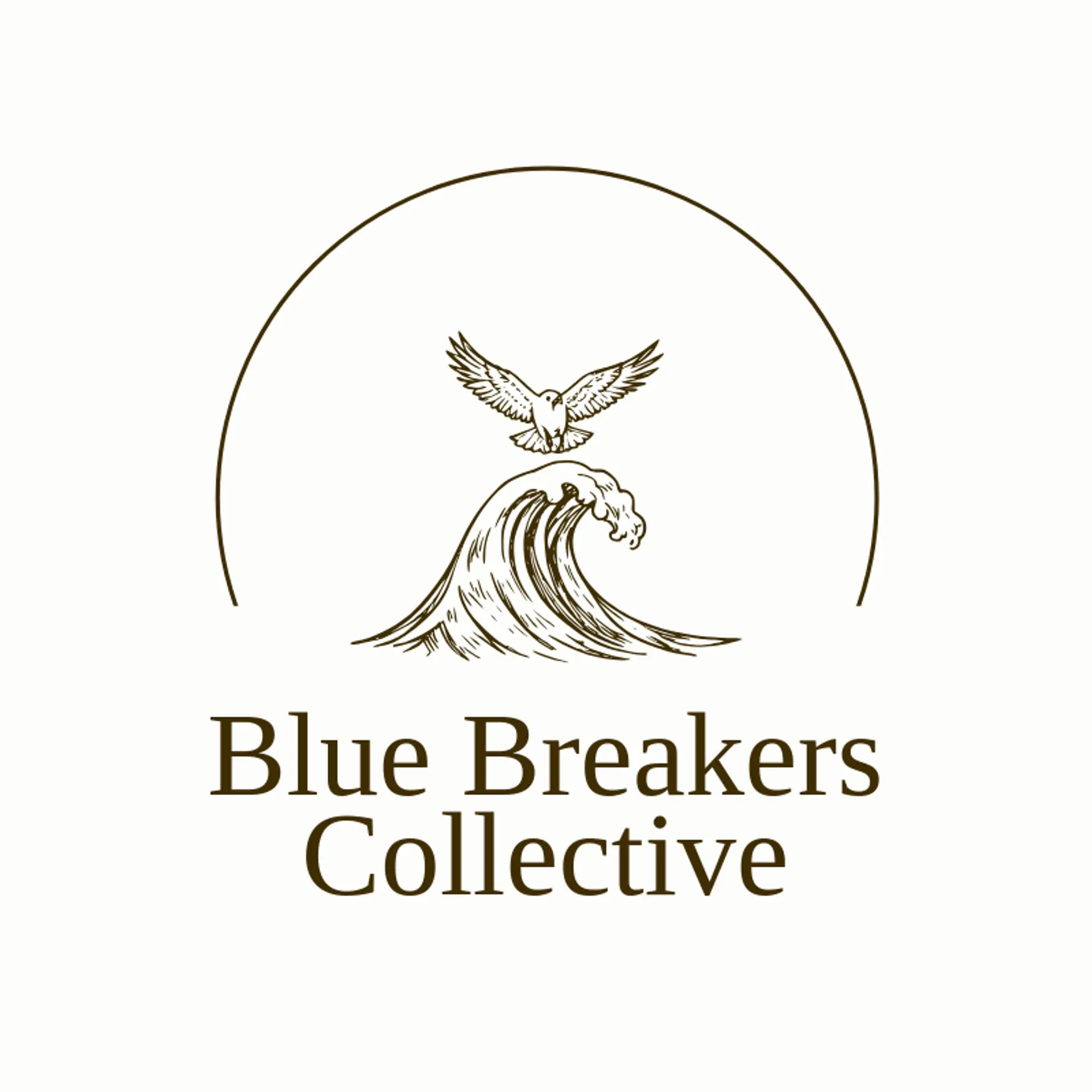 Blue Breakers Collective logo for tsunami