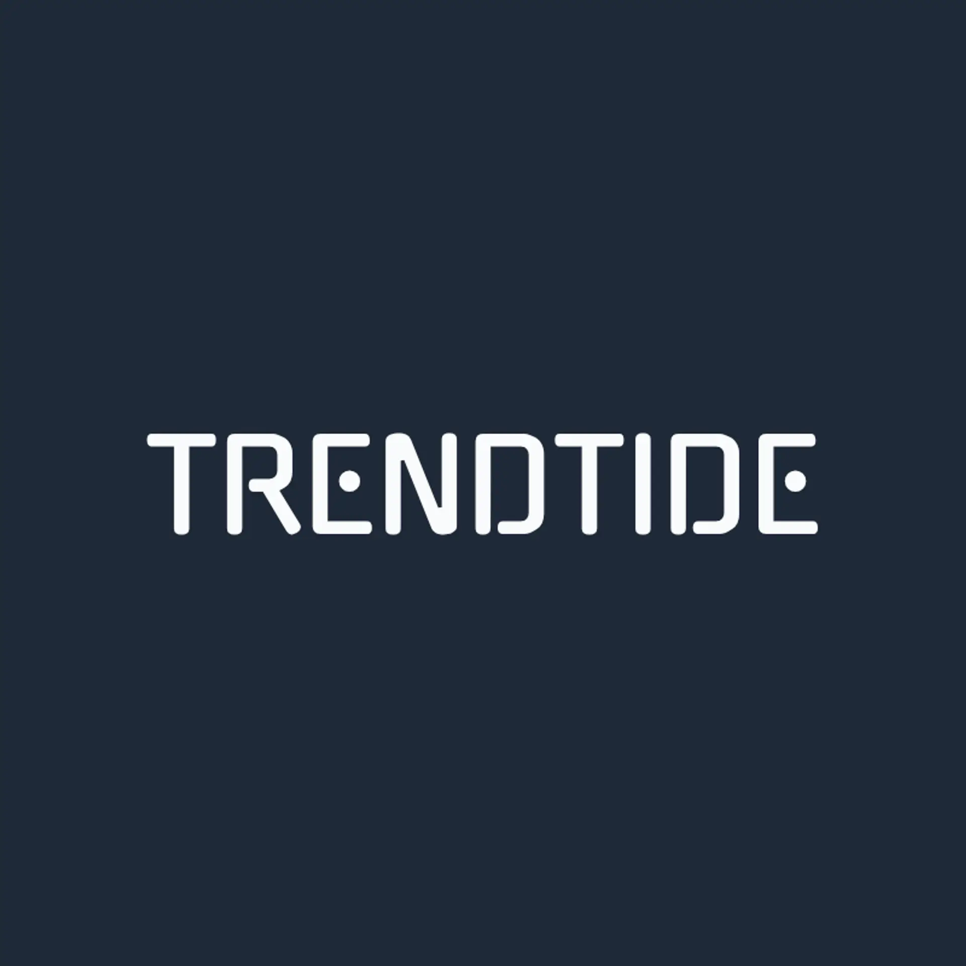TrendTide logo for fashion company