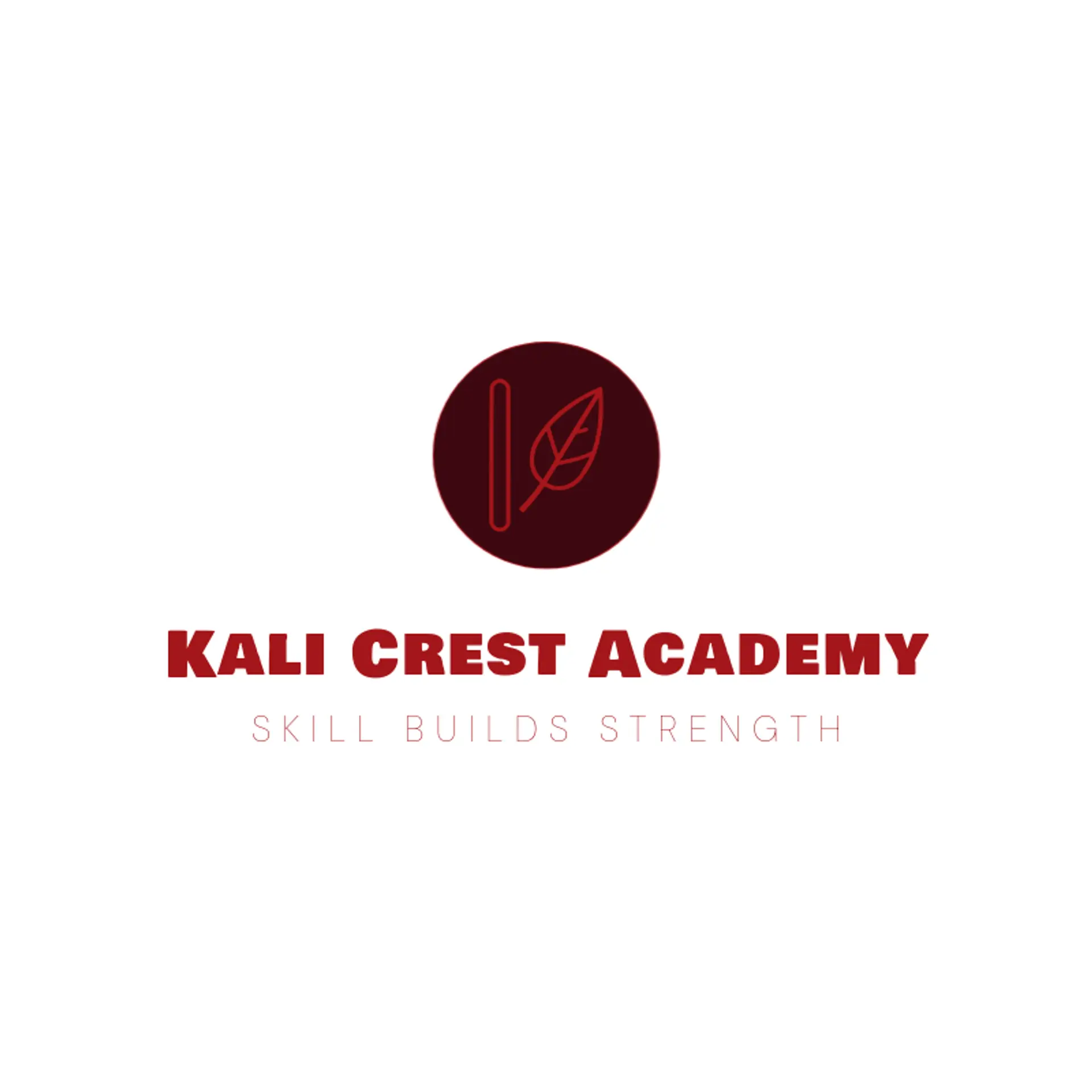 Kali Crest Academy logo for arnis