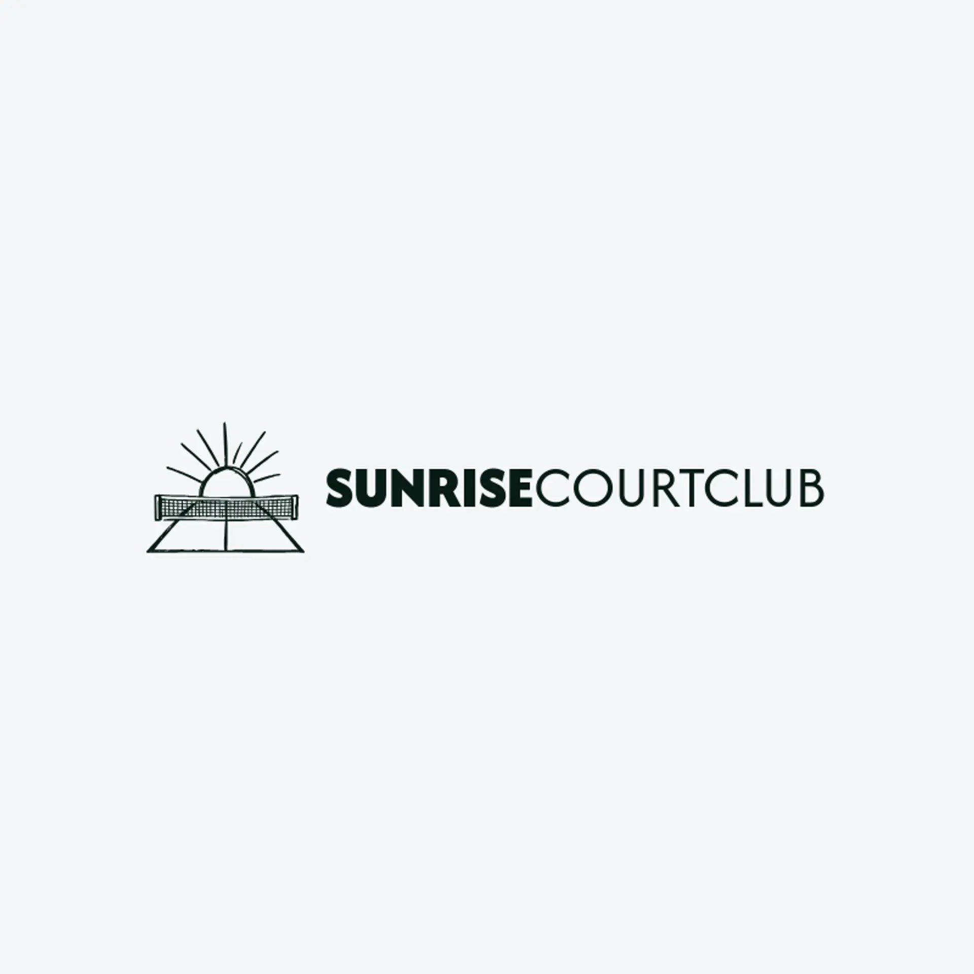 Sunrise Court Club logo for court