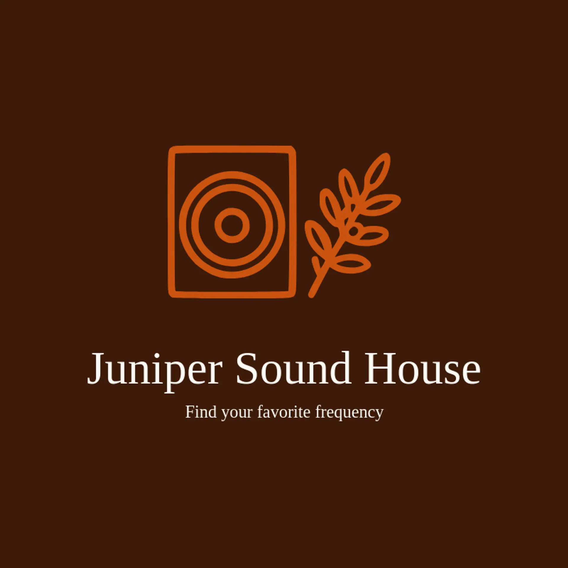 Juniper Sound House logo for stereo