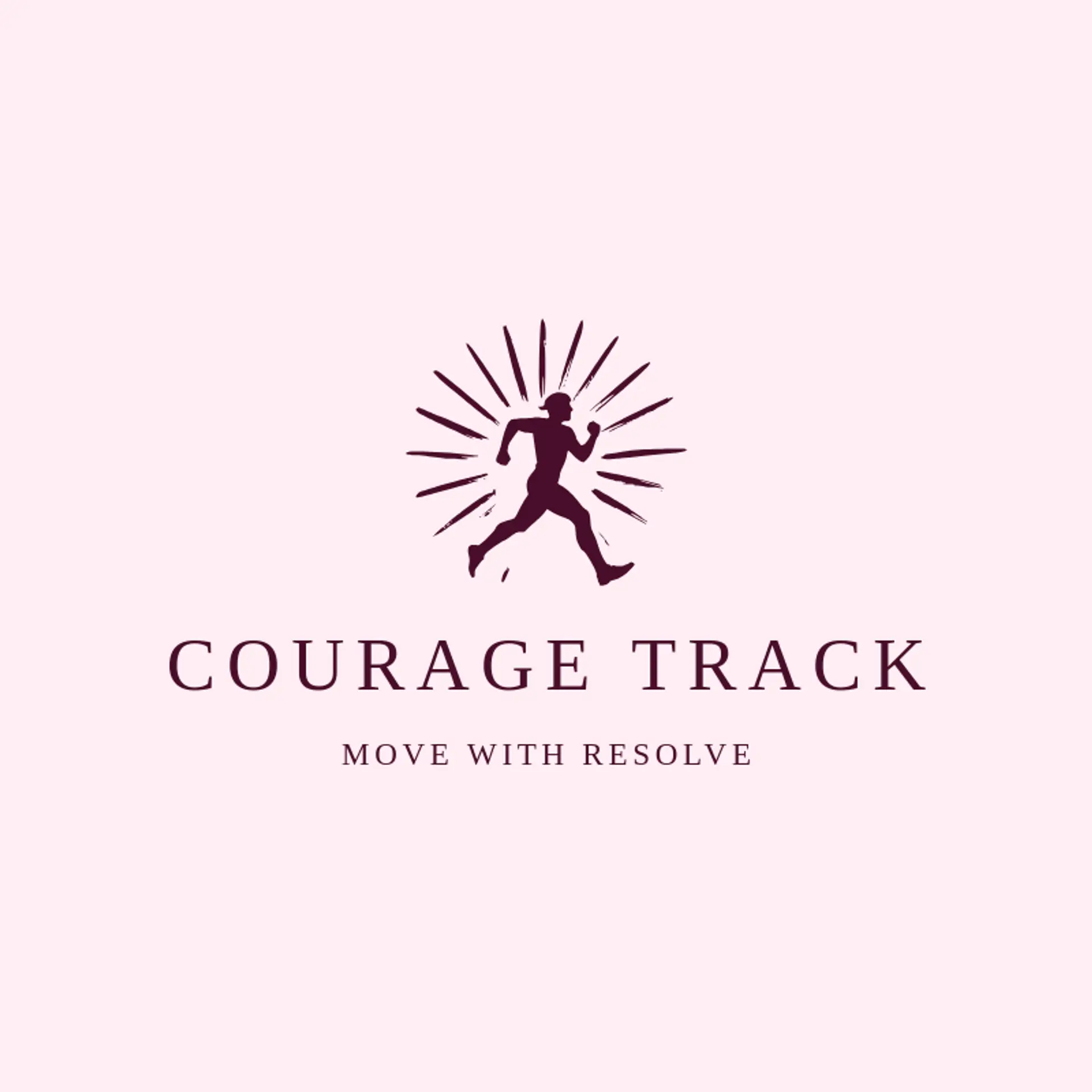 Courage Track logo for spartan