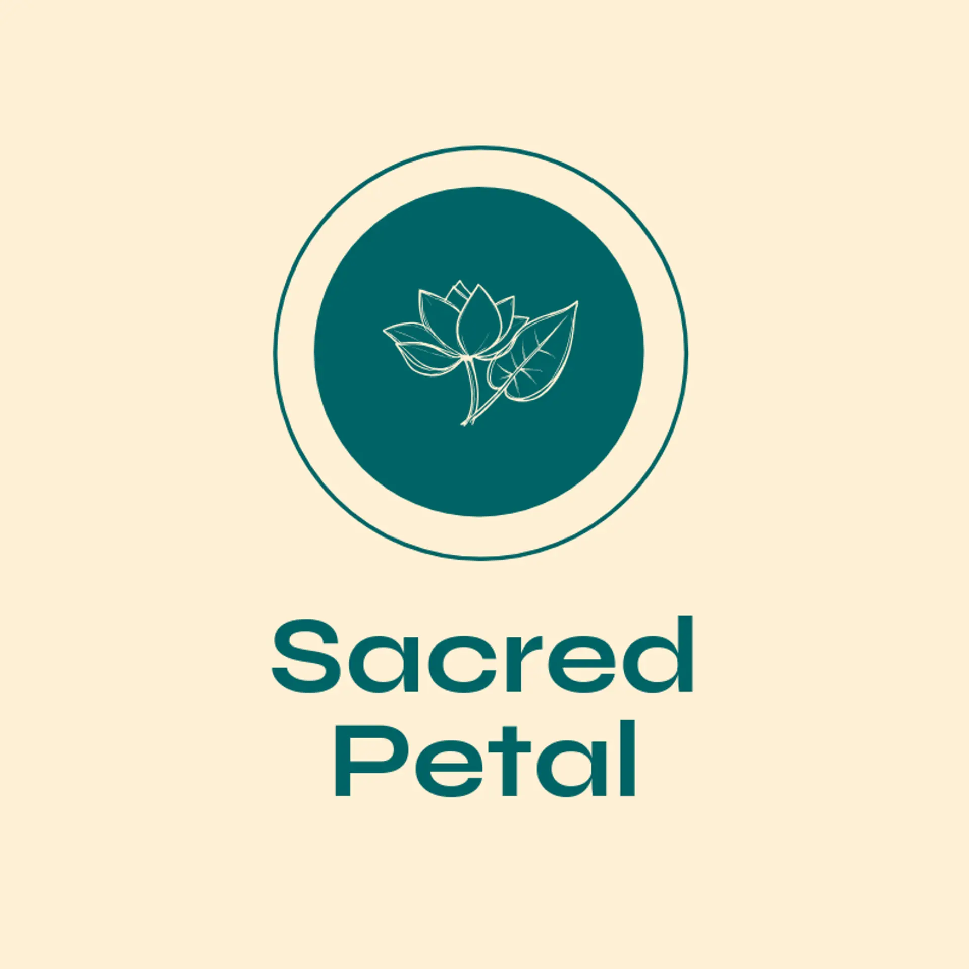 Sacred Petal logo for indian flag