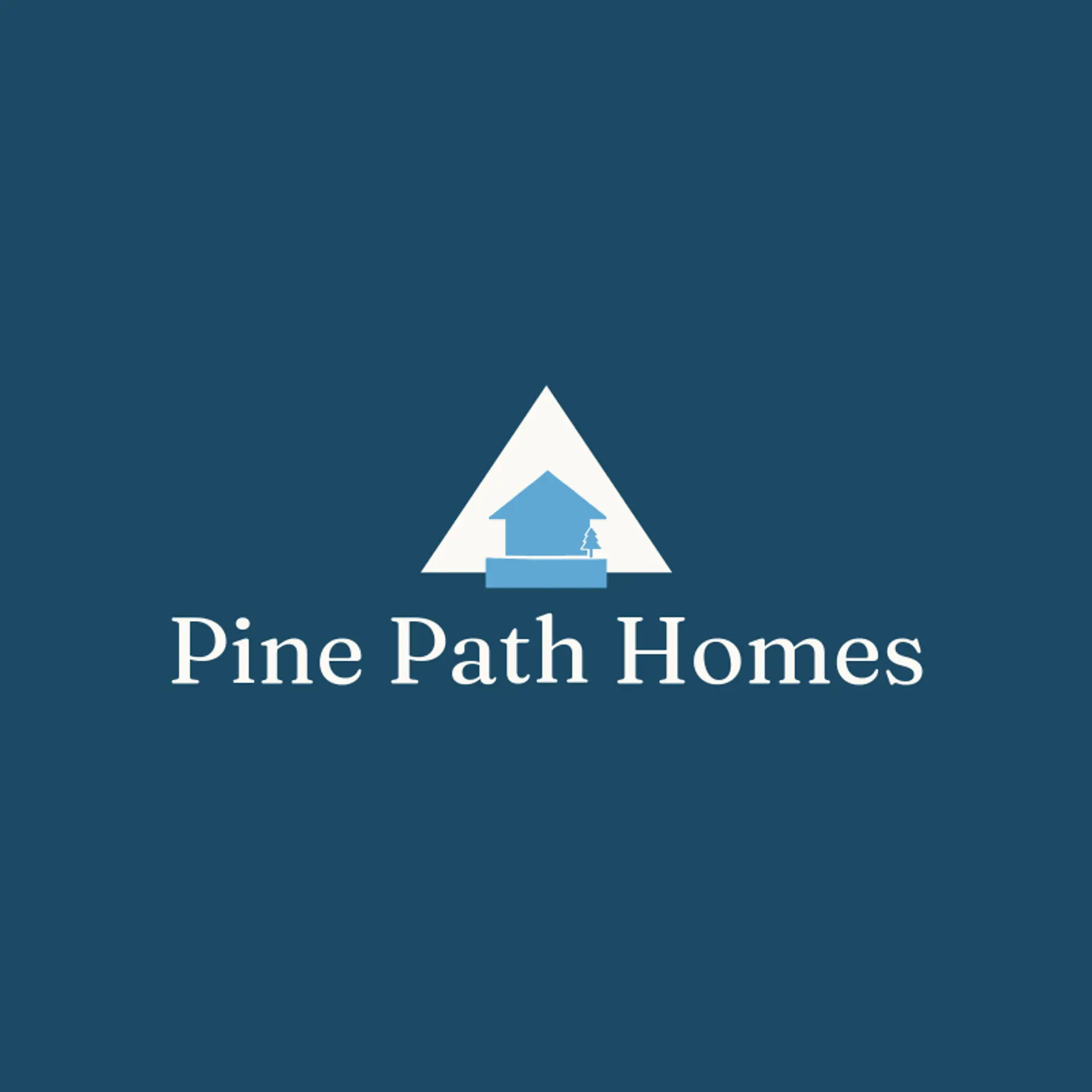 Pine Path Homes logo for home