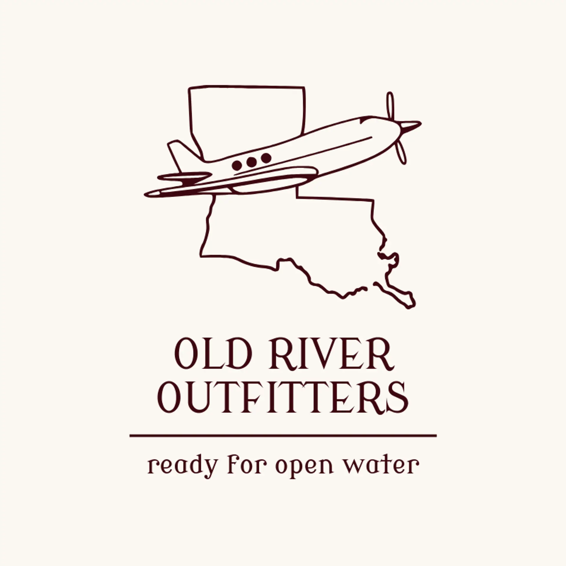 Old River Outfitters logo for louisiana