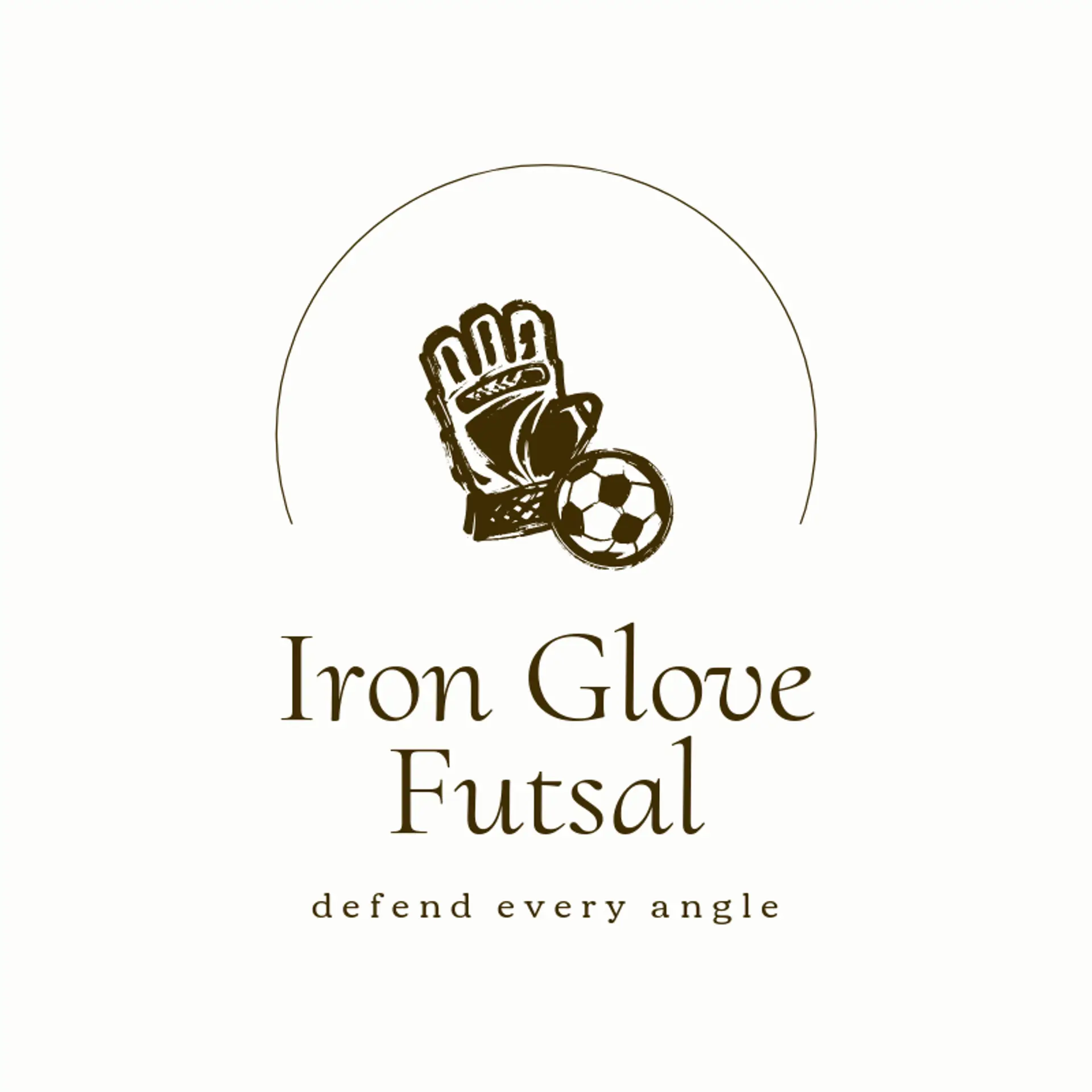 Iron Glove Futsal logo for futsal