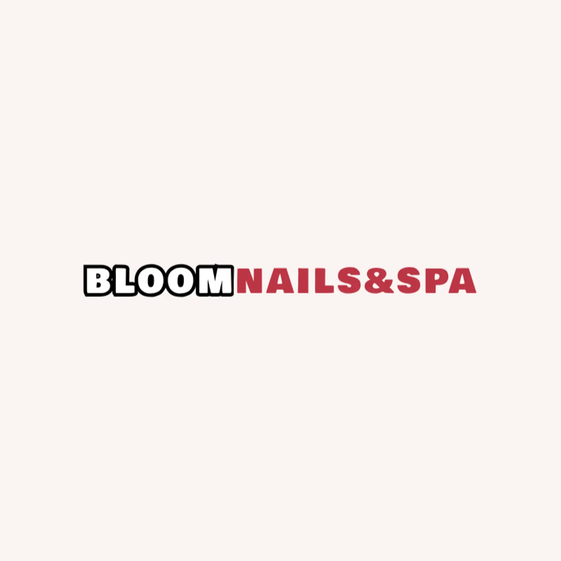 Bloom Nails & Spa logo for nail spa