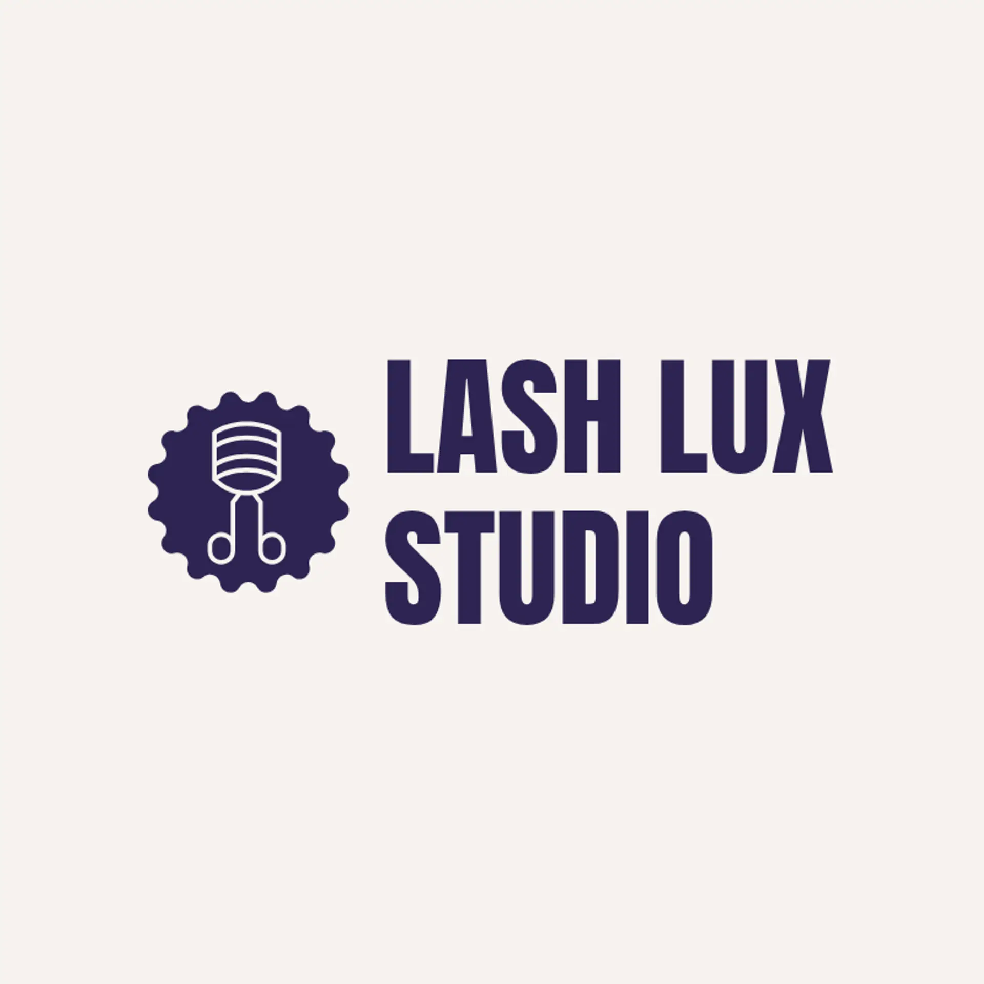 Luxe Lash Studio logo for lash tech