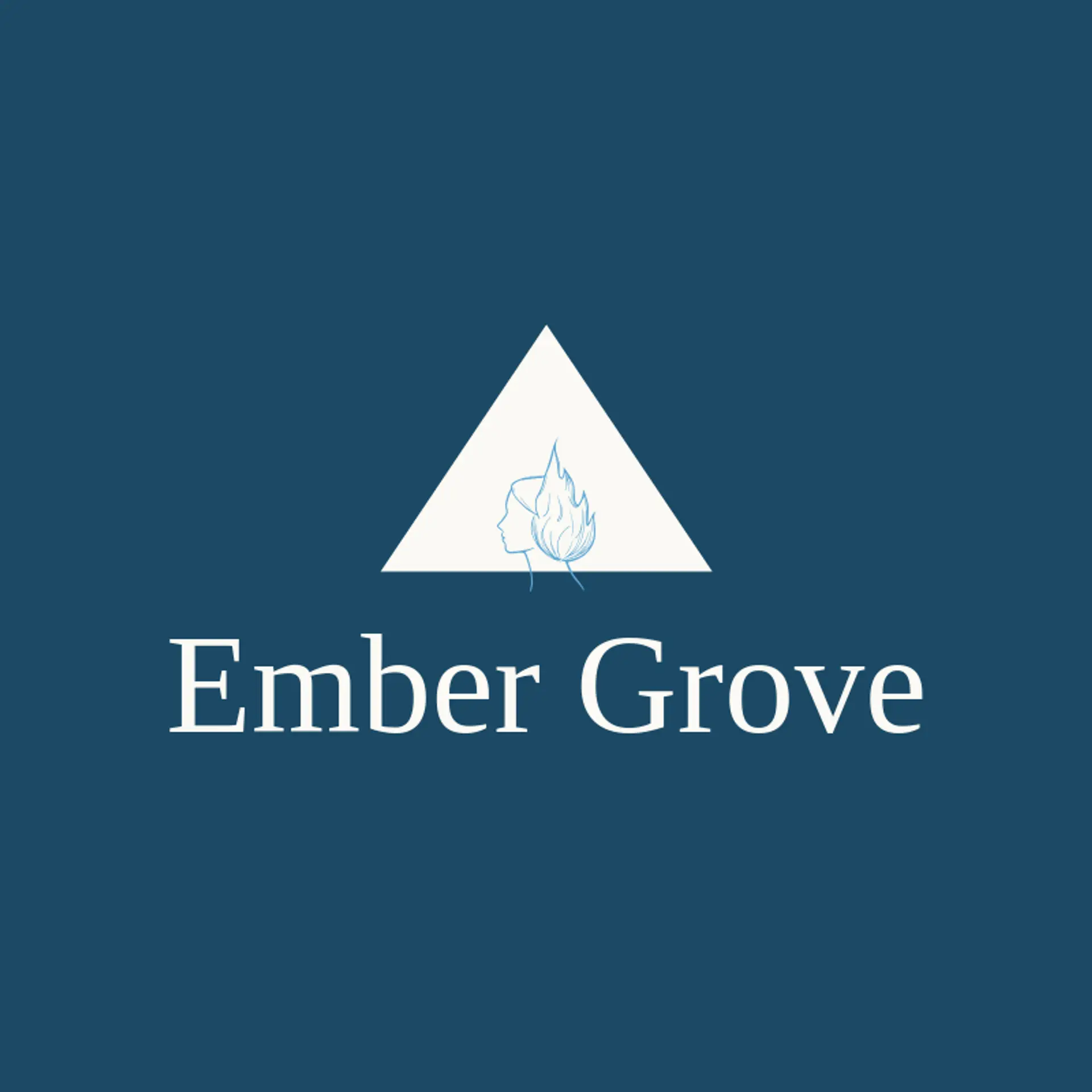 Ember Grove logo for woman