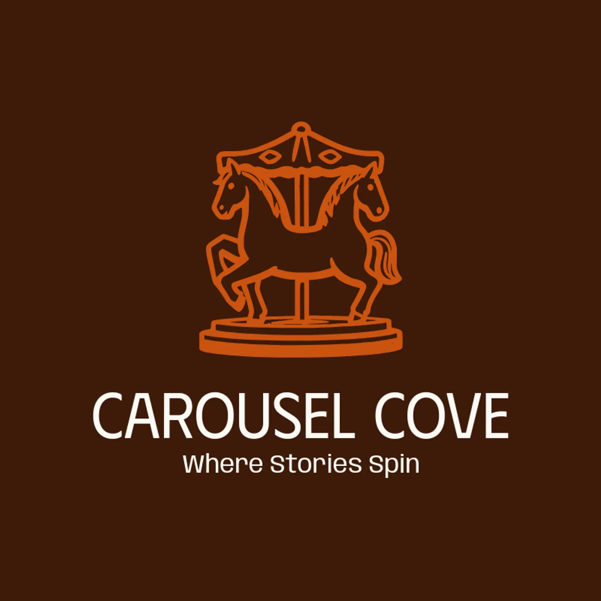 Carousel Cove logo for amusement park