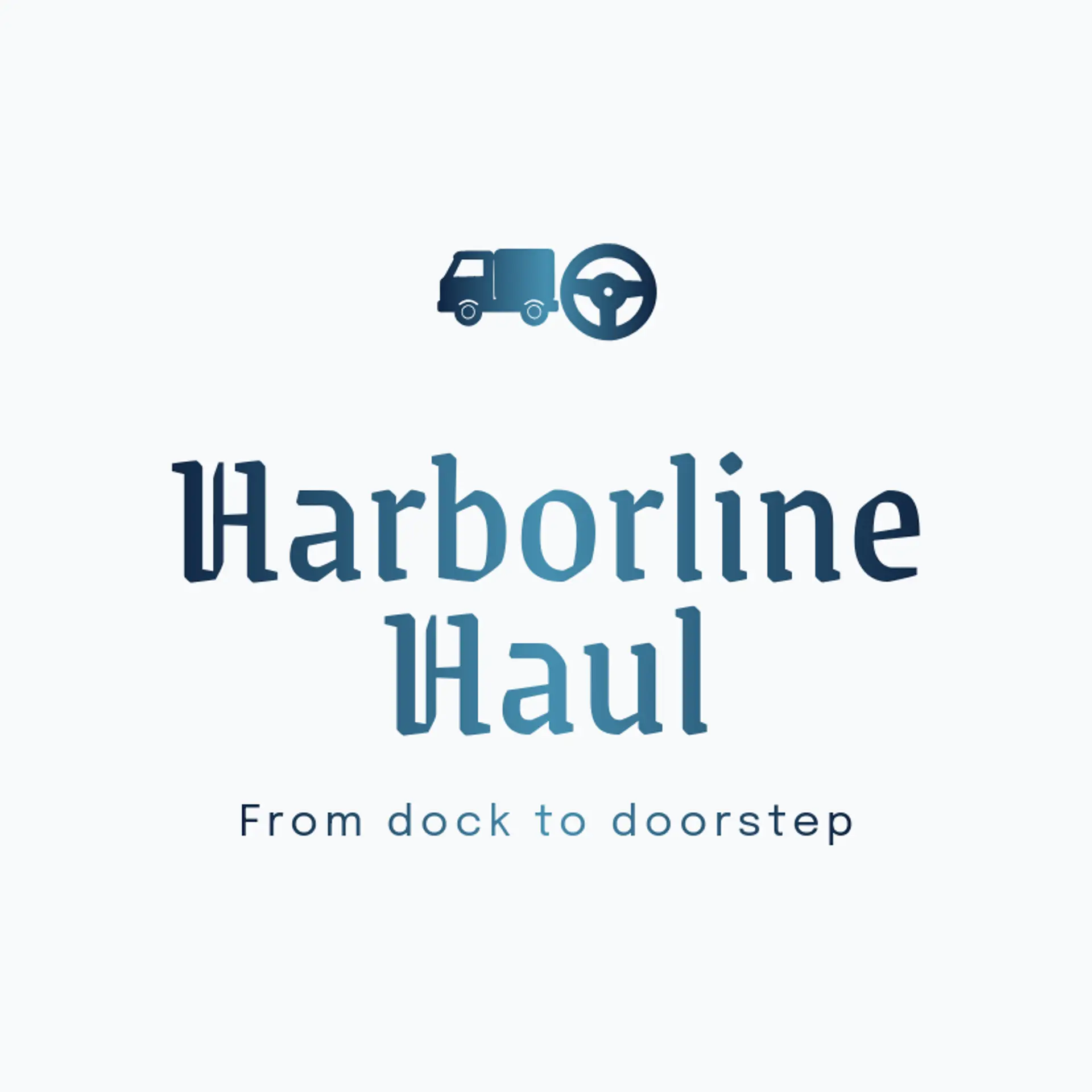 Harborline Haul logo for truck