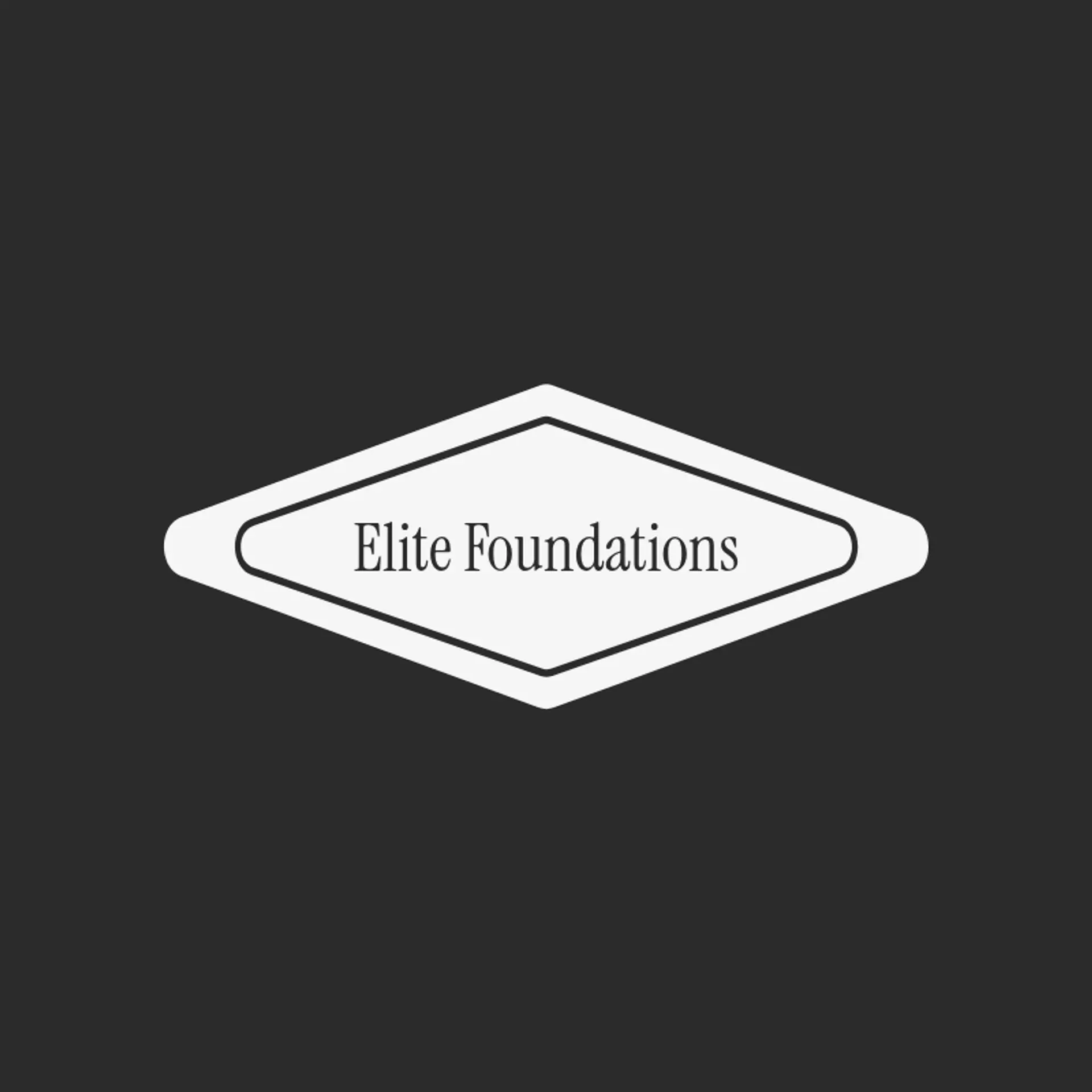 Elite Foundations logo for concrete construction