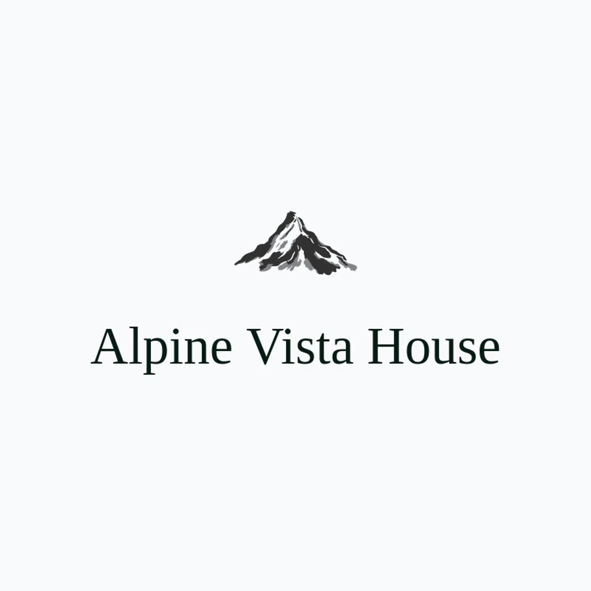 Alpine Vista House logo for alpine