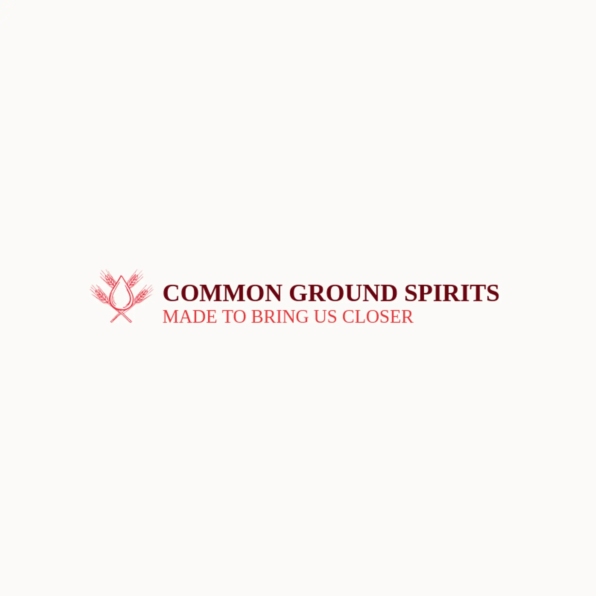 Common Ground Spirits logo for bourbon