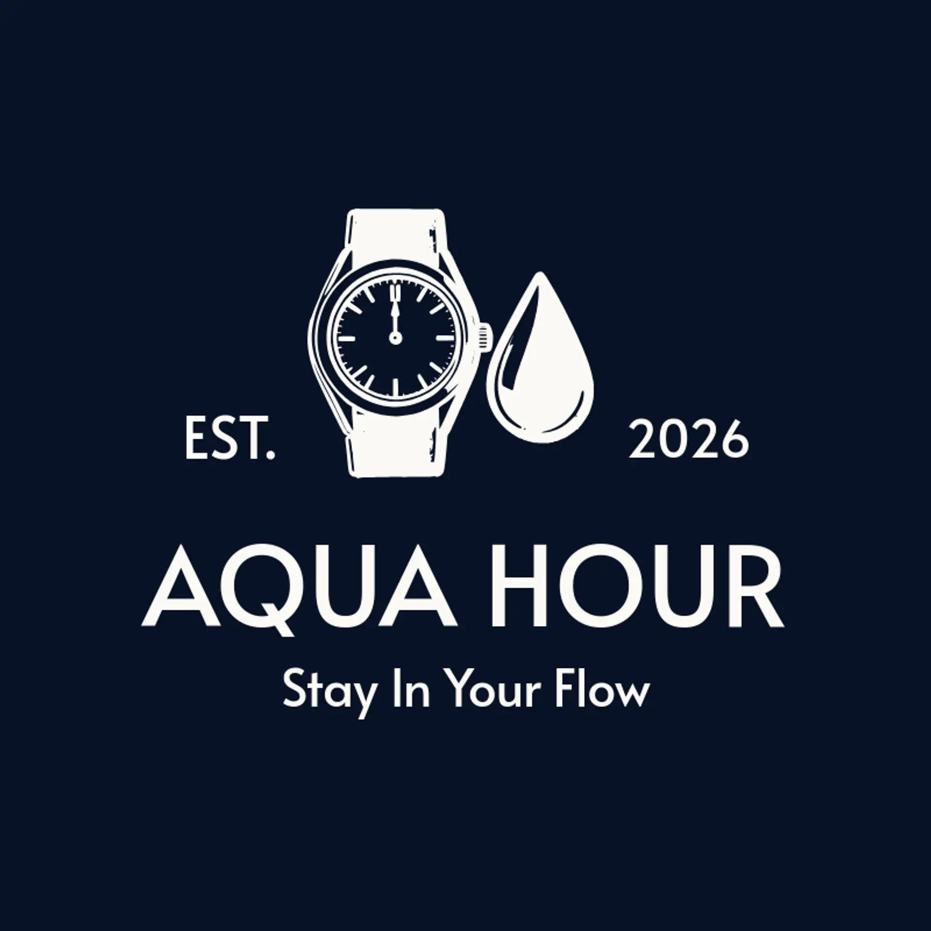 Aqua Hour logo for watch