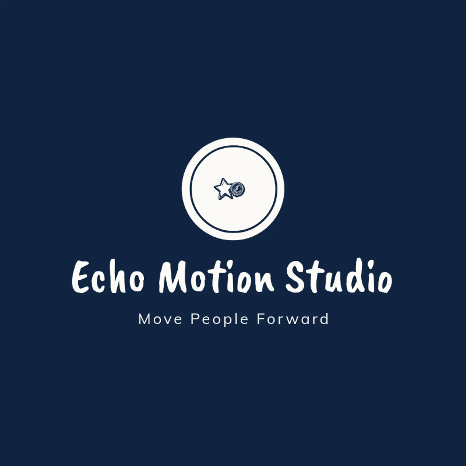Echo Motion Studio logo for cinematic
