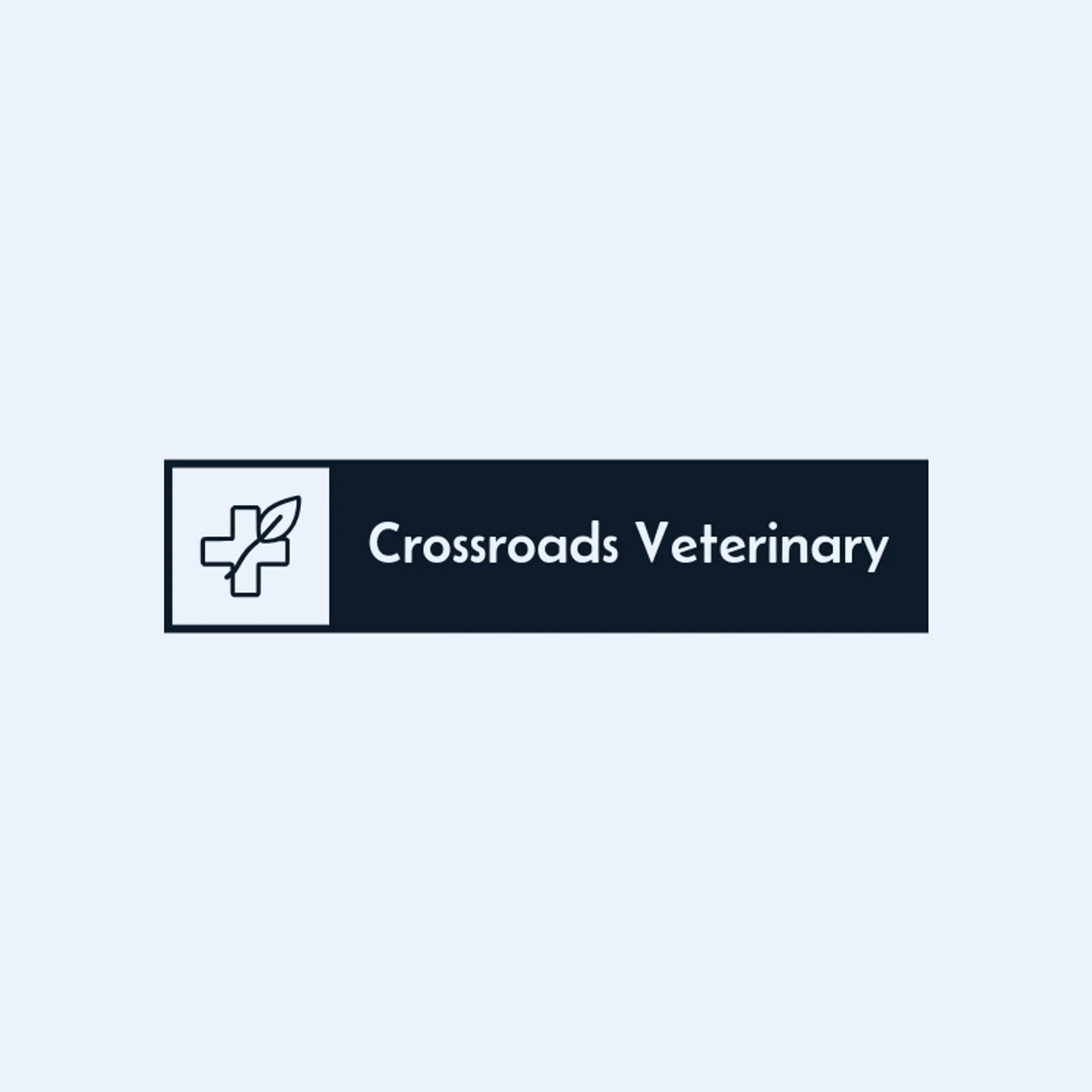 Crossroads Veterinary logo for veterinary