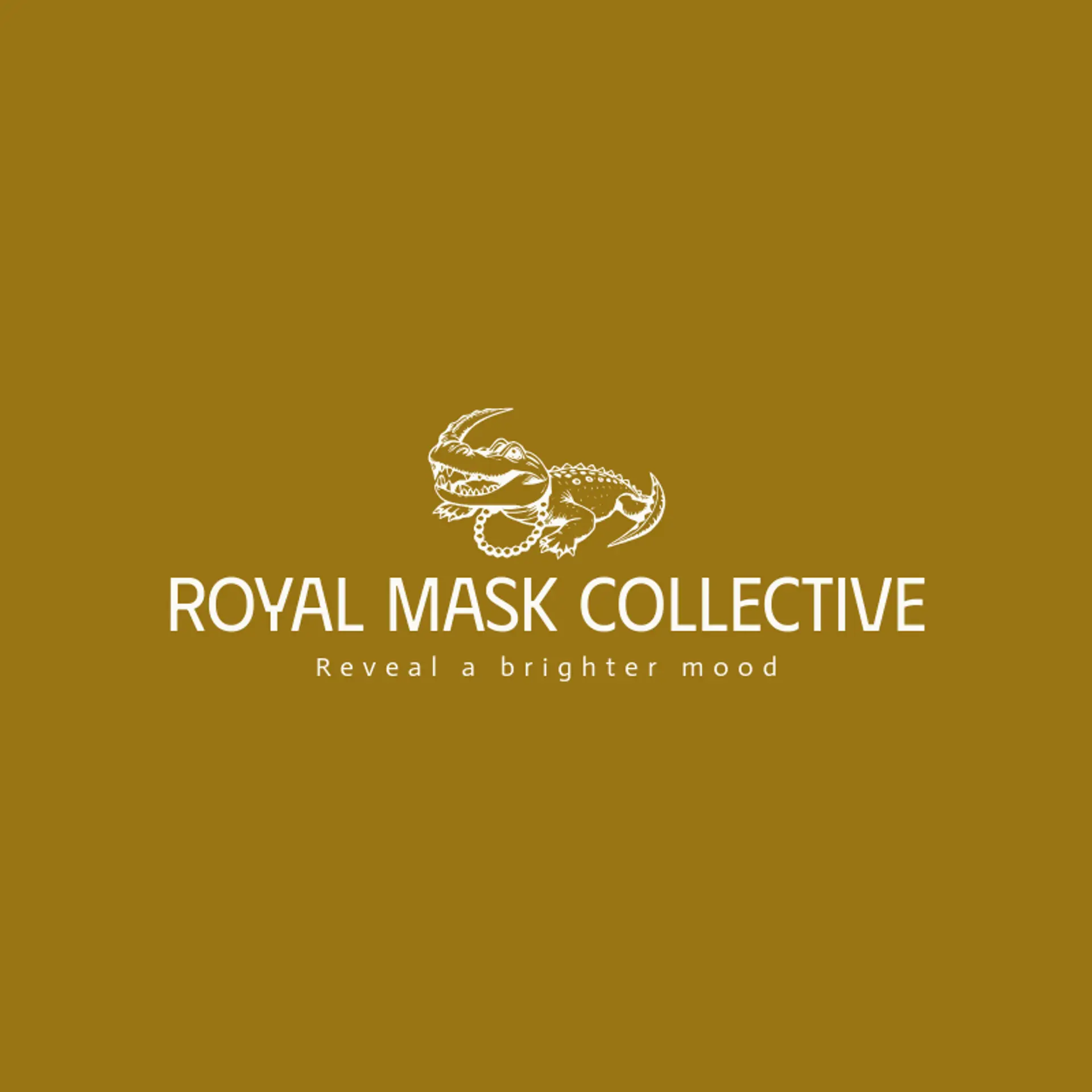 Royal Mask Collective logo for mardi gras